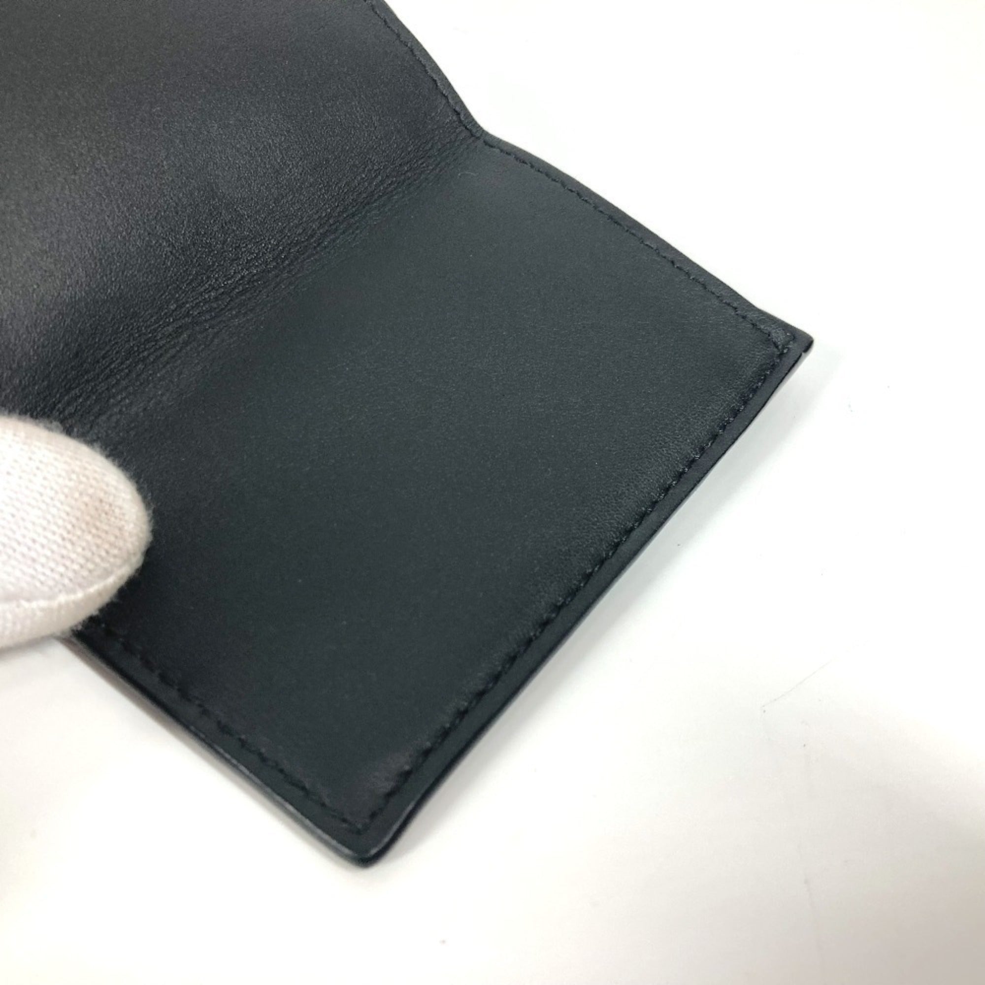 Louis Vuitton Monogram Shadow Black Noir Monogram Shadow Wallet (Tri-Fold) (Pre-Owned)