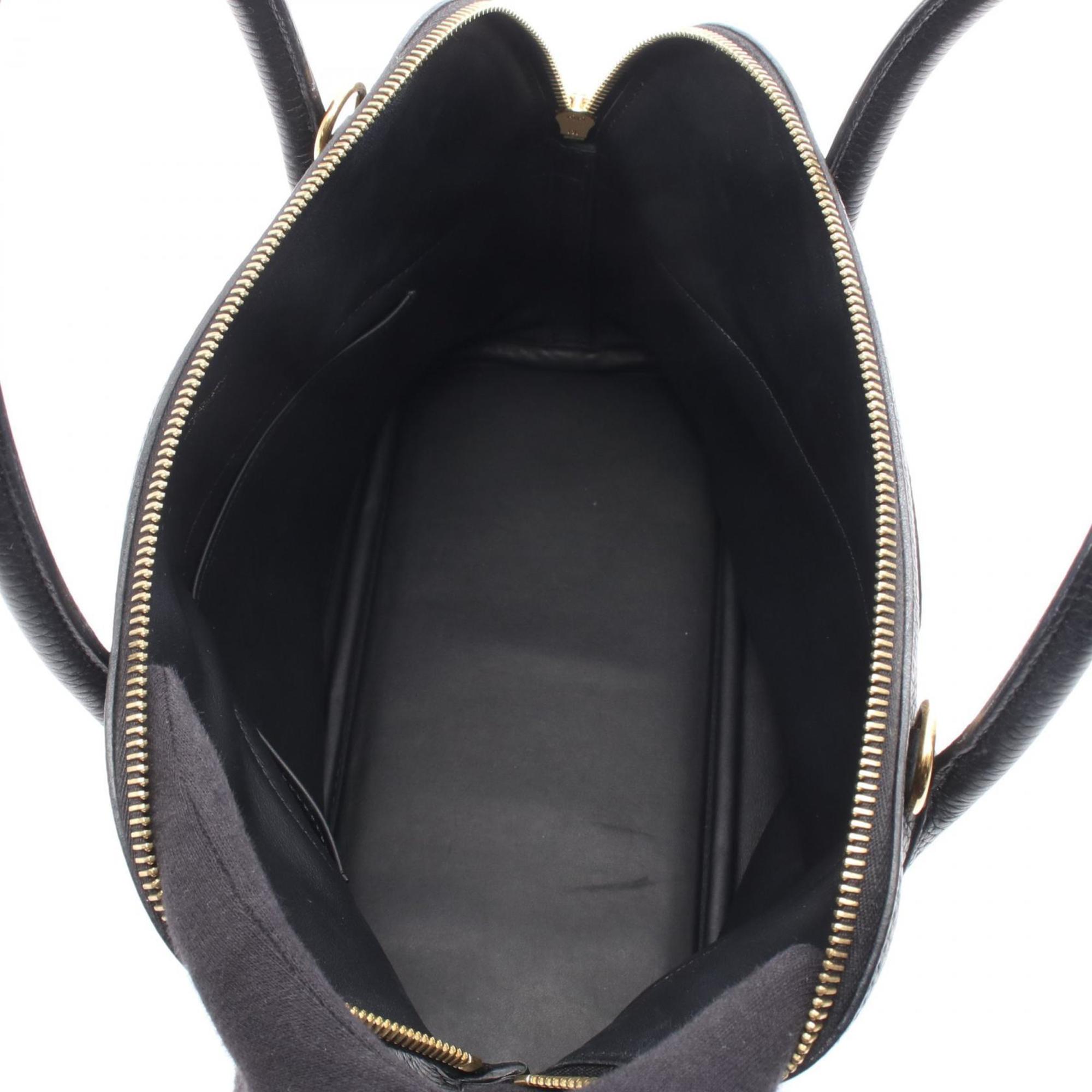 Hermes Black Taurillon Clemence Leather Leather Handbag (Pre-Owned)