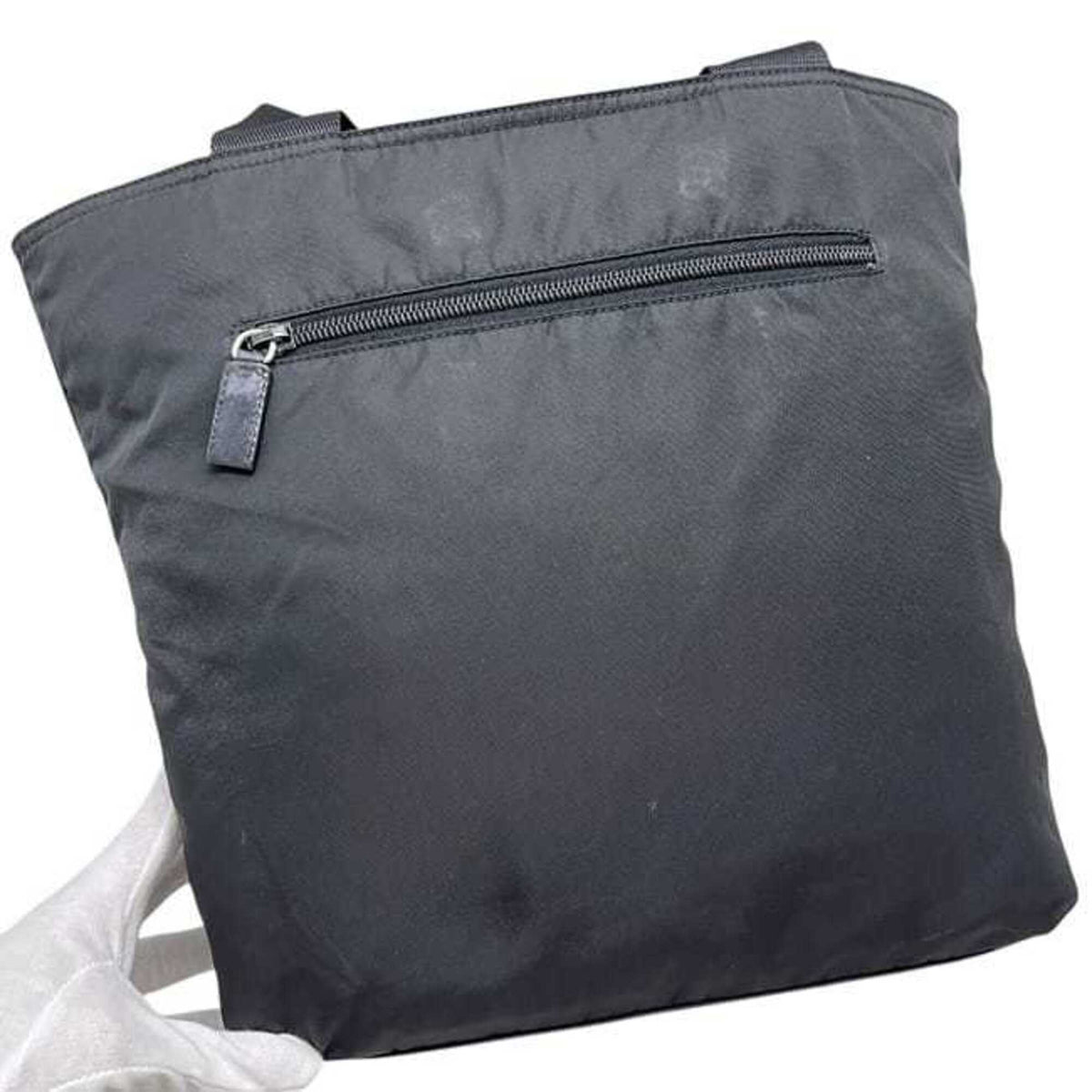 Prada Black Nero Nylon Tote Bag (Pre-Owned)