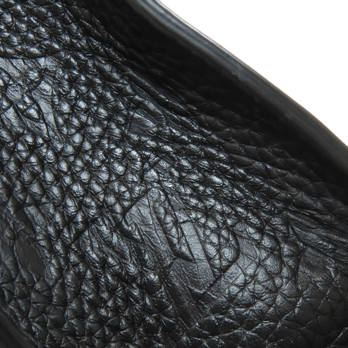 Louis Vuitton Black Leather Handbag (Pre-Owned)