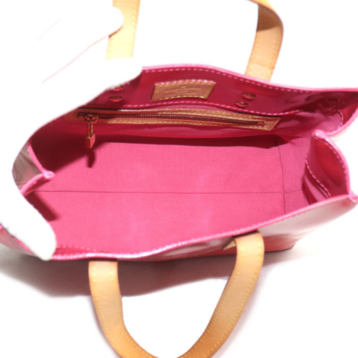 Louis Vuitton Framboise Vernis Handbag (Pre-Owned)