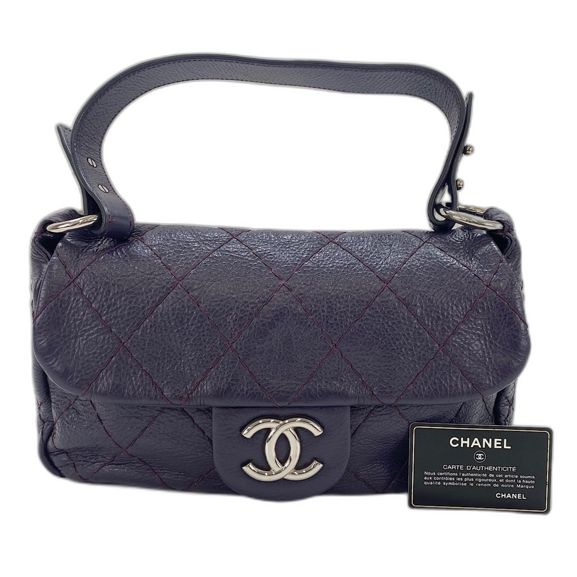 Chanel Purple Shoulder Bag (Pre-Owned)