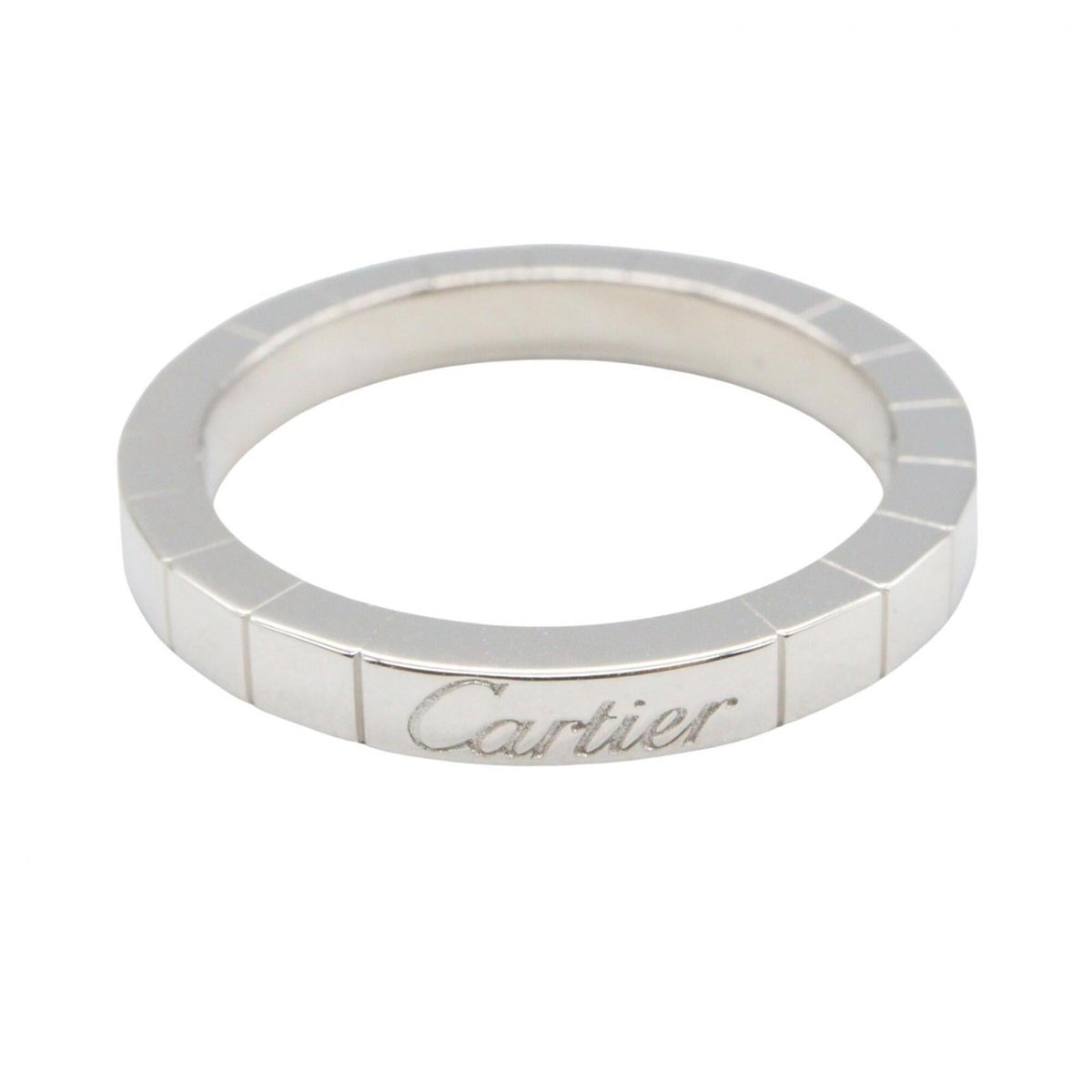 Cartier Silver White Gold (18K) Band Ring (Pre-Owned)