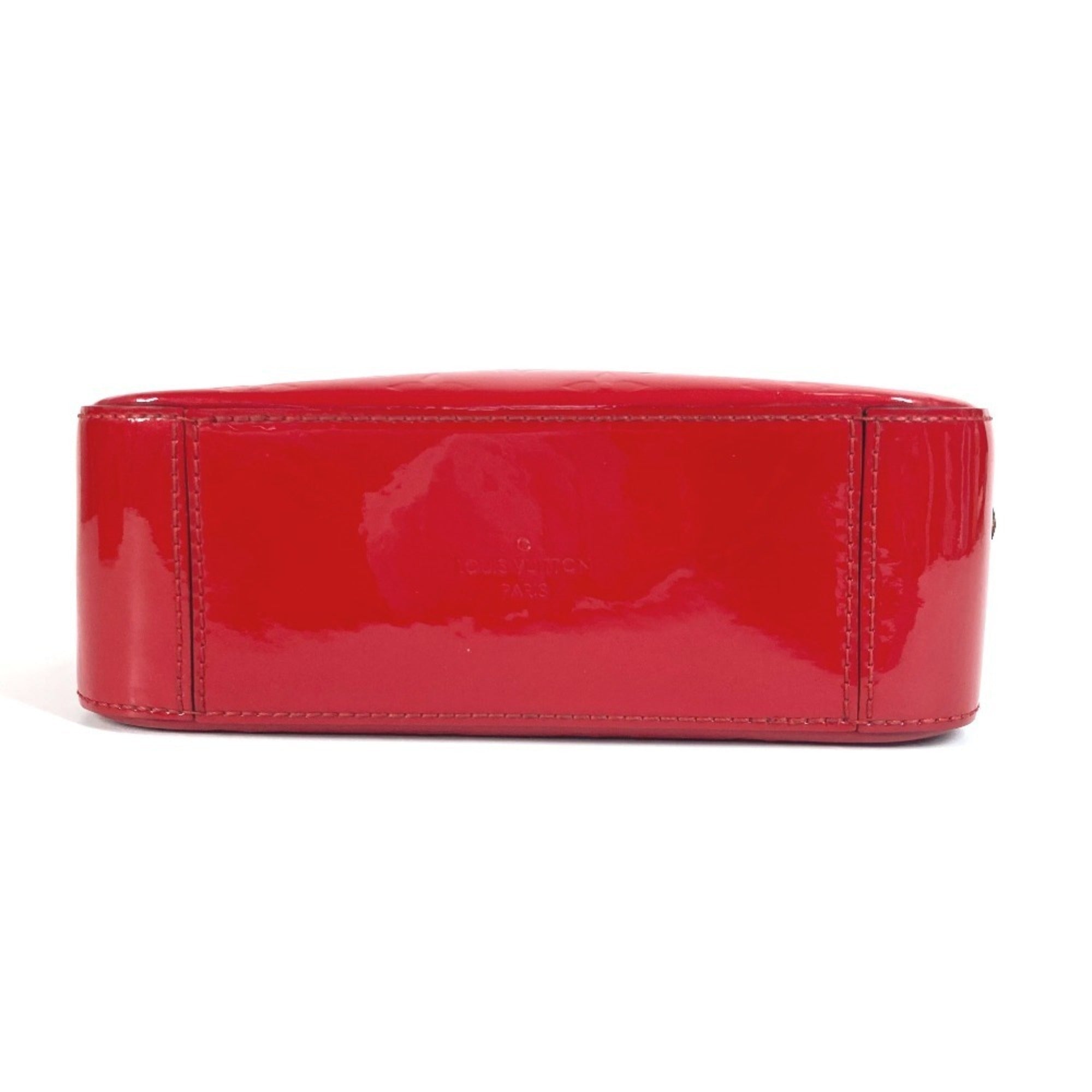 Louis Vuitton Monogram Vernis Cerise Red Color Monogram Vernis Handbag Shoulder Bag (Pre-Owned)