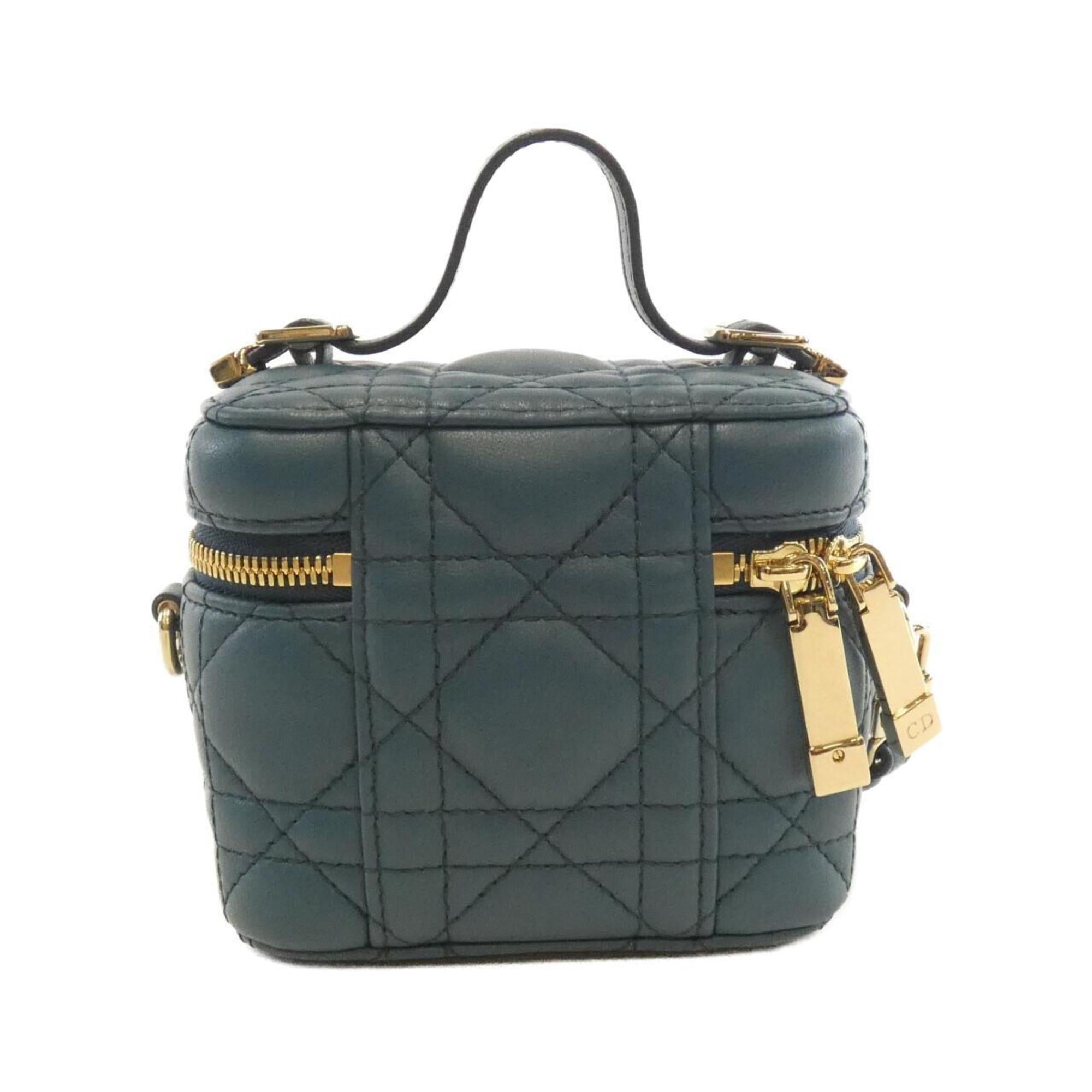 Christian Dior Blue Leather Handbag (Pre-Owned)