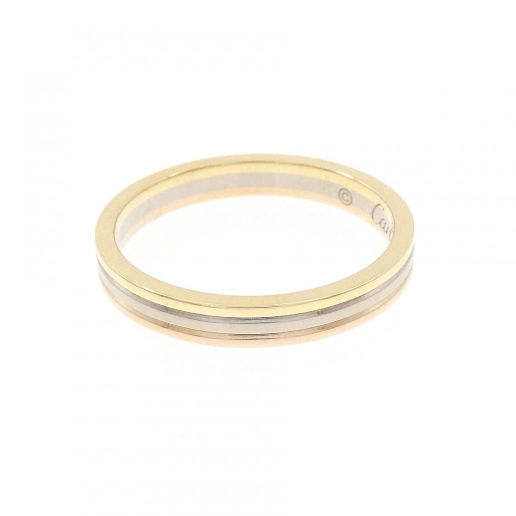 Cartier Yellow Gold (18K) Pink Gold (18K) White Gold (18K) Band Ring (Pre-Owned)
