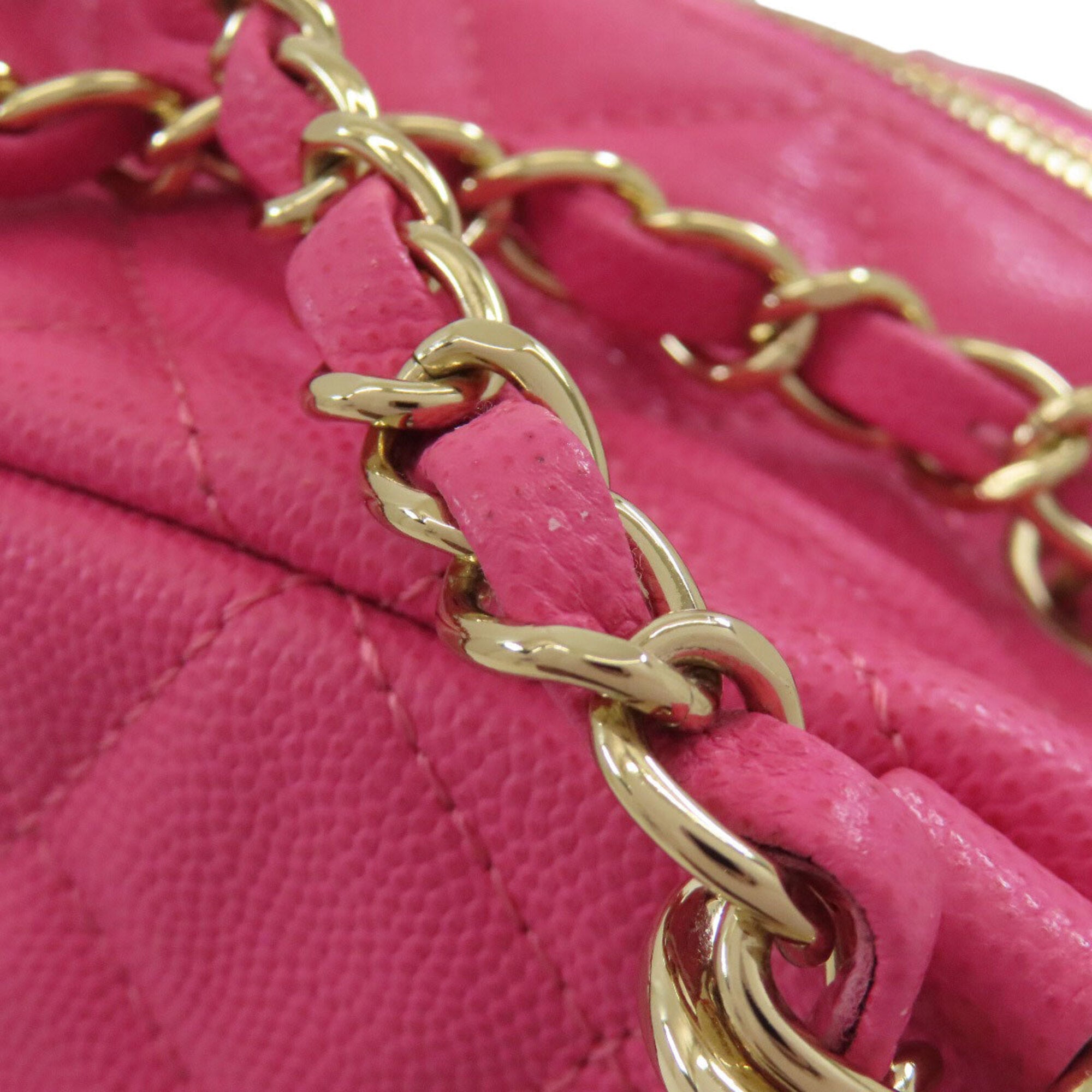 Chanel Pink Leather Backpack (Pre-Owned)