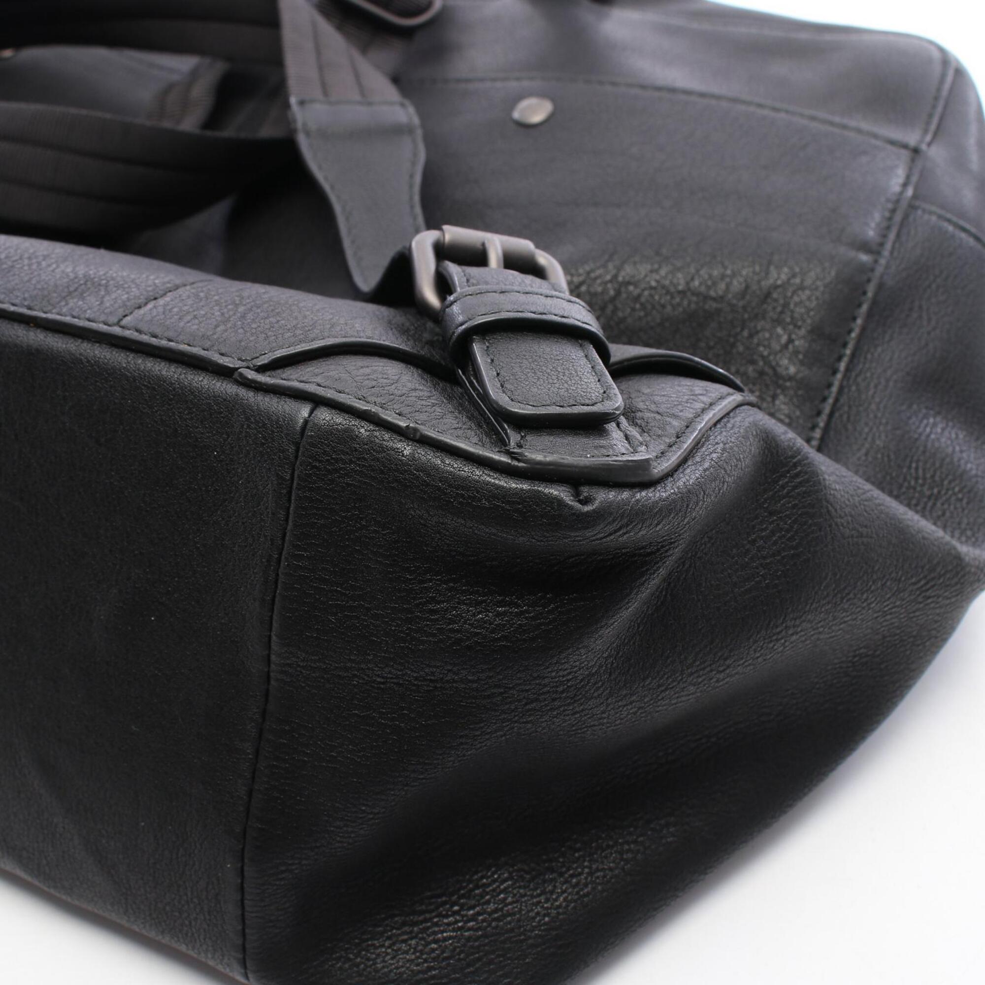 Bottega Veneta Black Intrecciato Handbag (Pre-Owned)