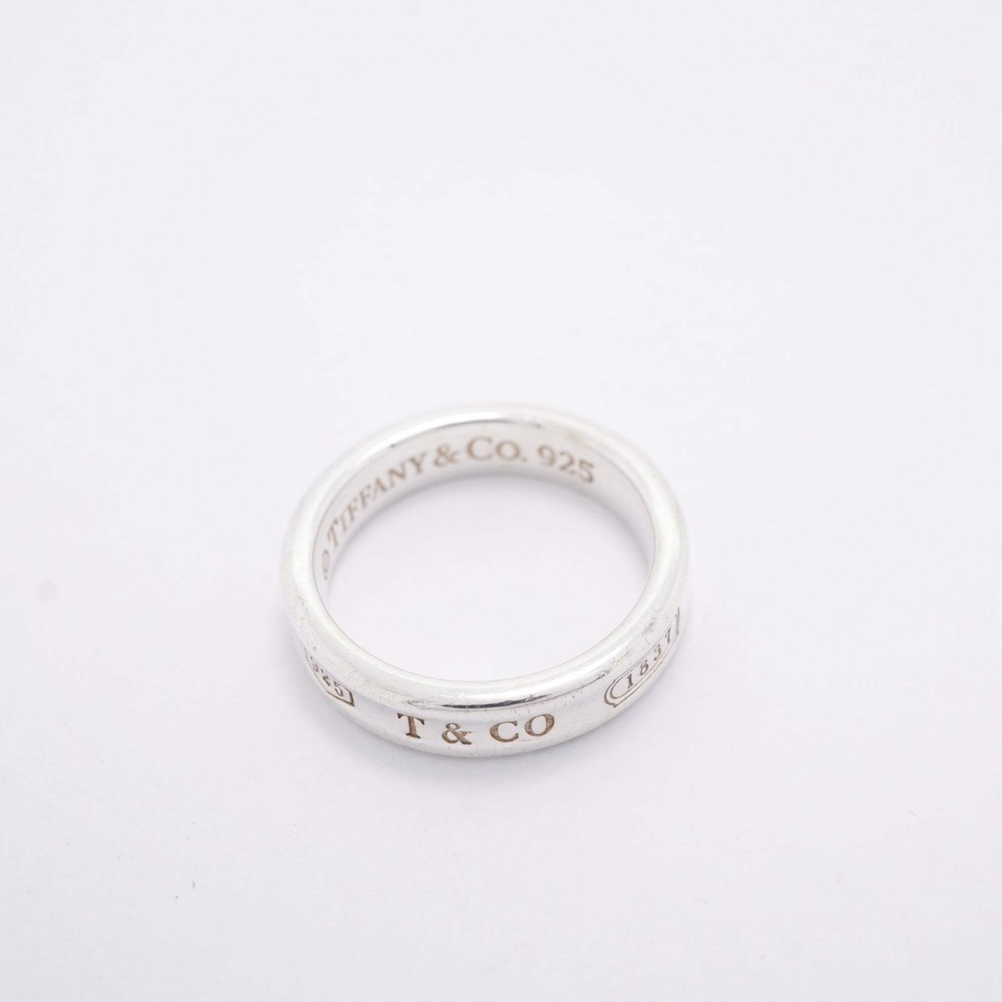 Tiffany Silver 925 Band Ring (Pre-Owned)