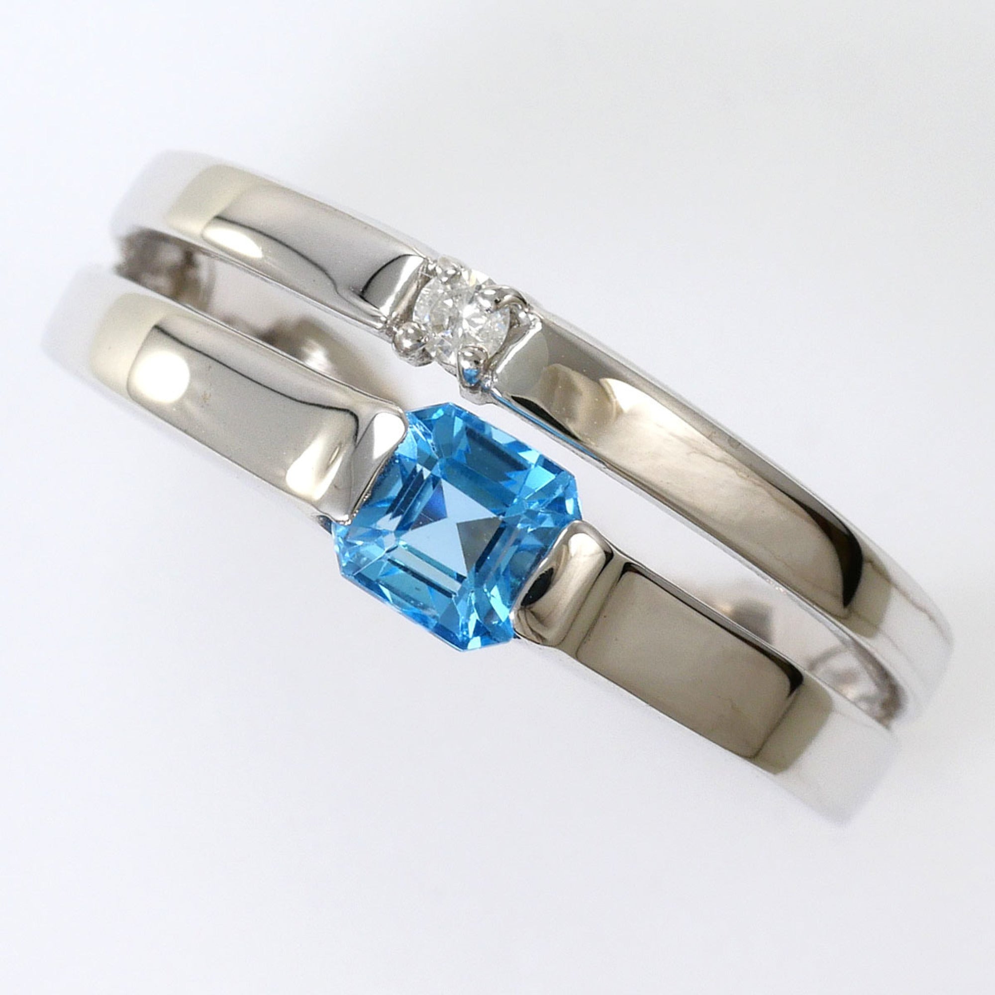 Unbranded White Gold White Gold (14K) Band Ring (Pre-Owned)