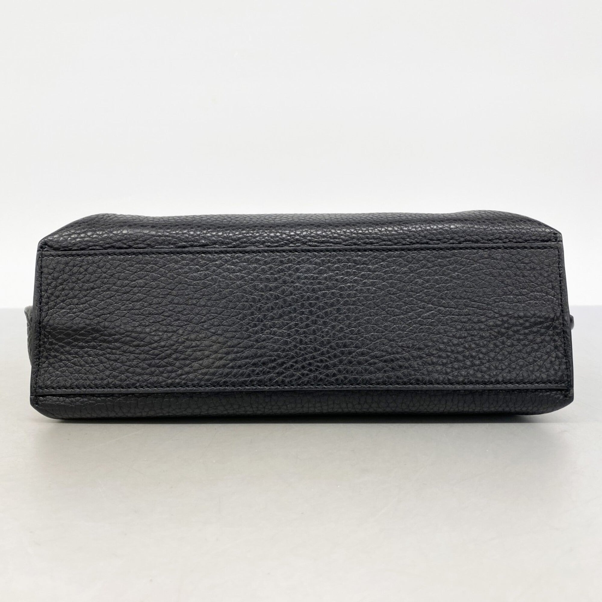 Gucci Black Leather Handbag (Pre-Owned)