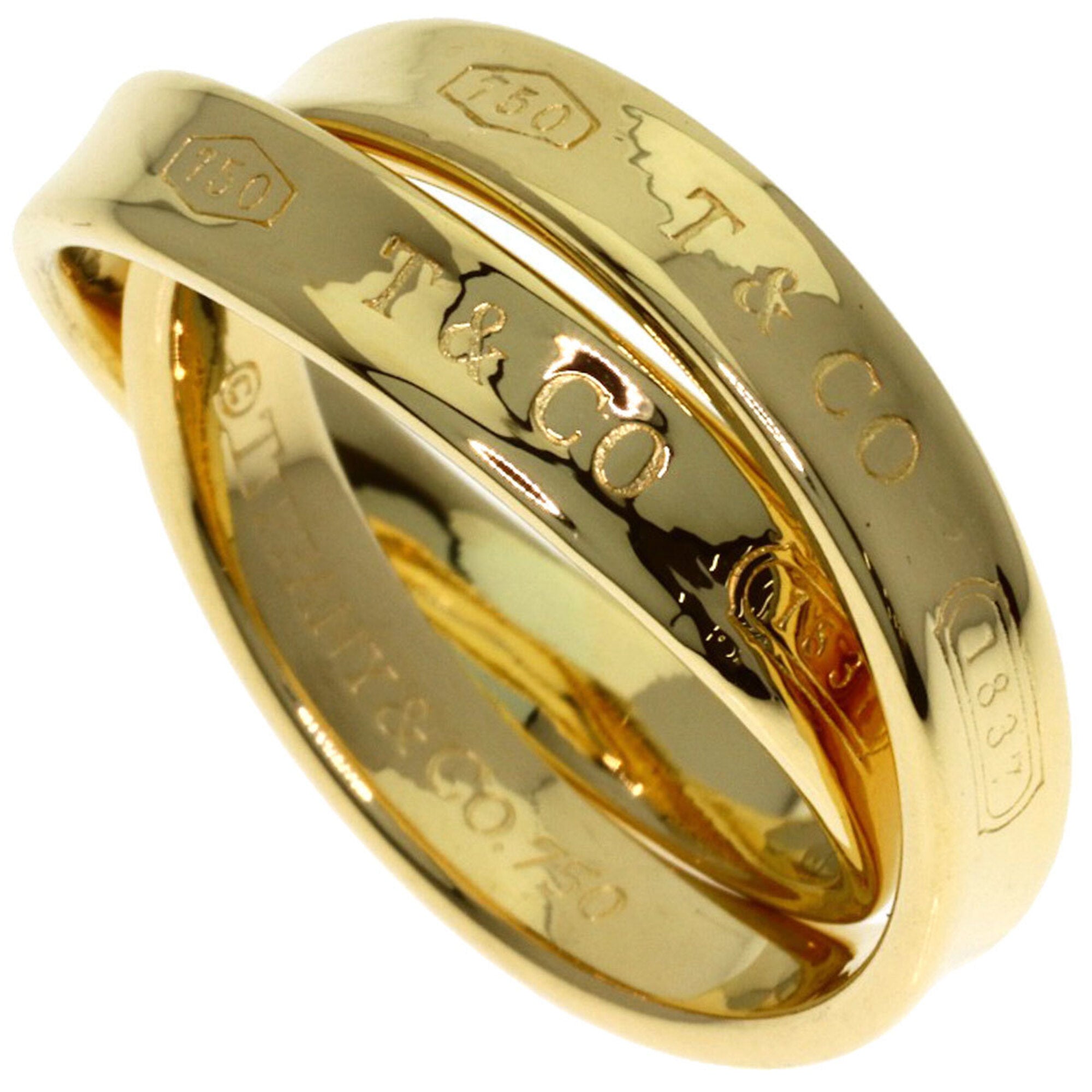 Tiffany Yellow Gold (18K) Band Ring (Pre-Owned)