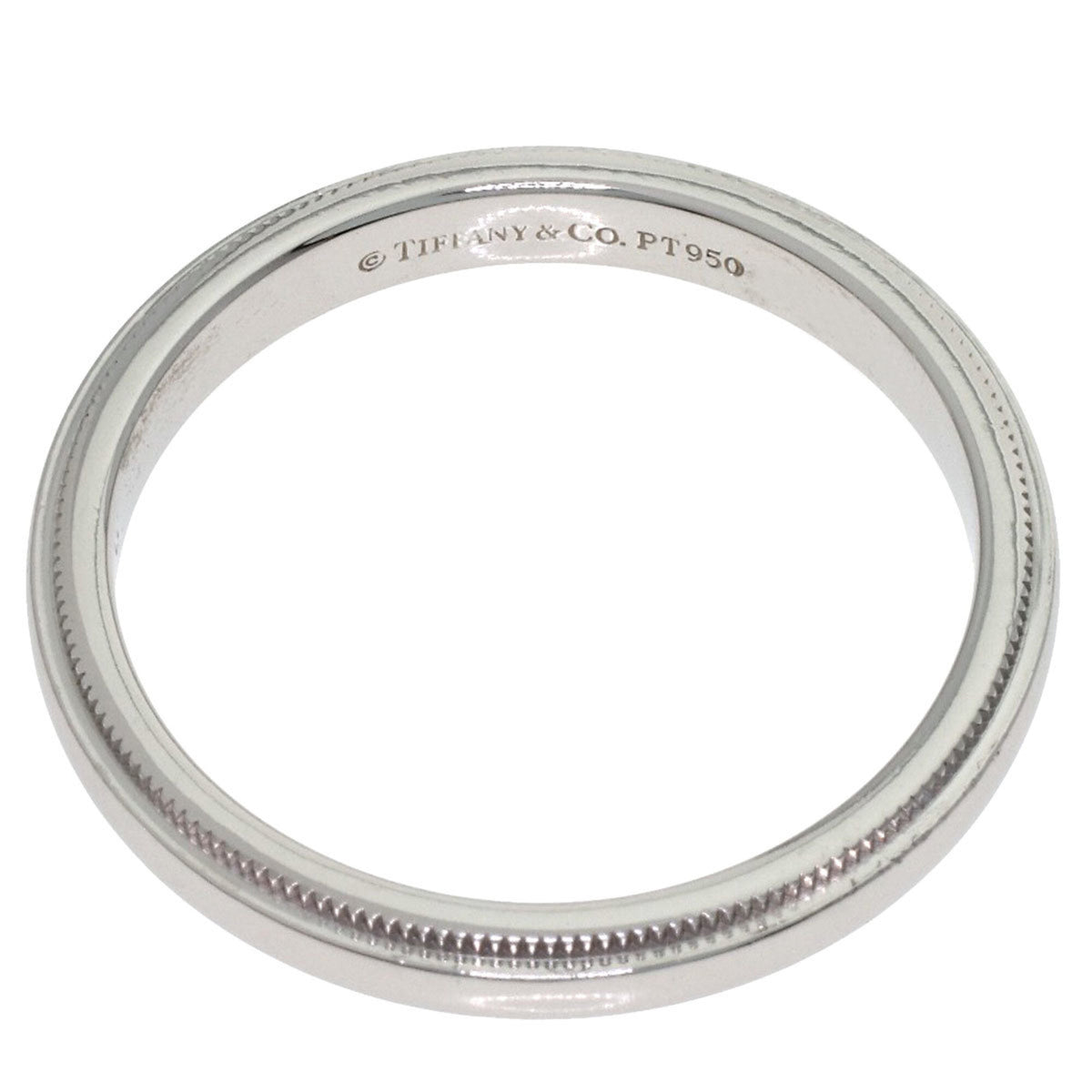 Tiffany Platinum 950 Band Ring (Pre-Owned)