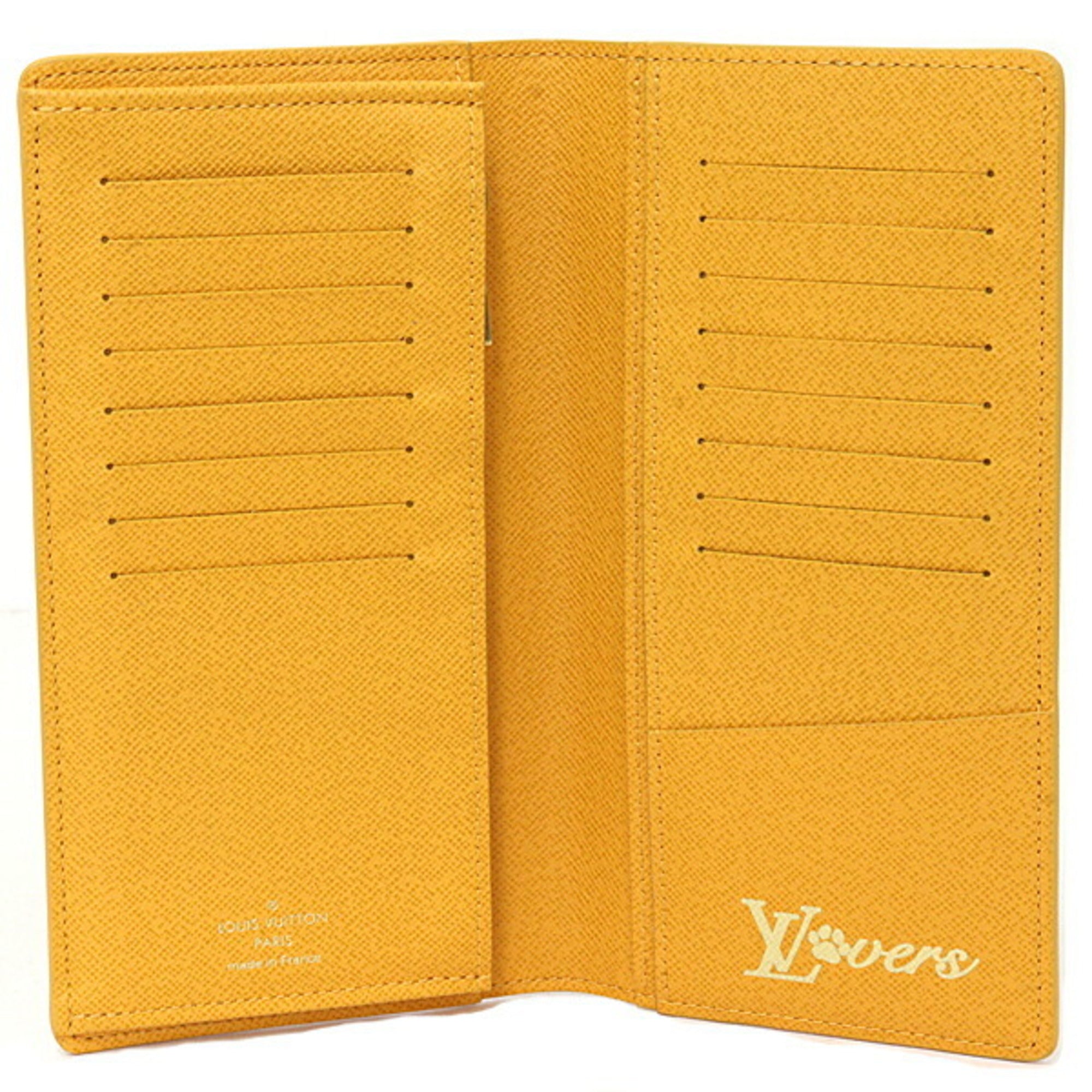 Louis Vuitton Monogram Yellow Monogram Long Wallet (Bi-Fold) (Pre-Owned)