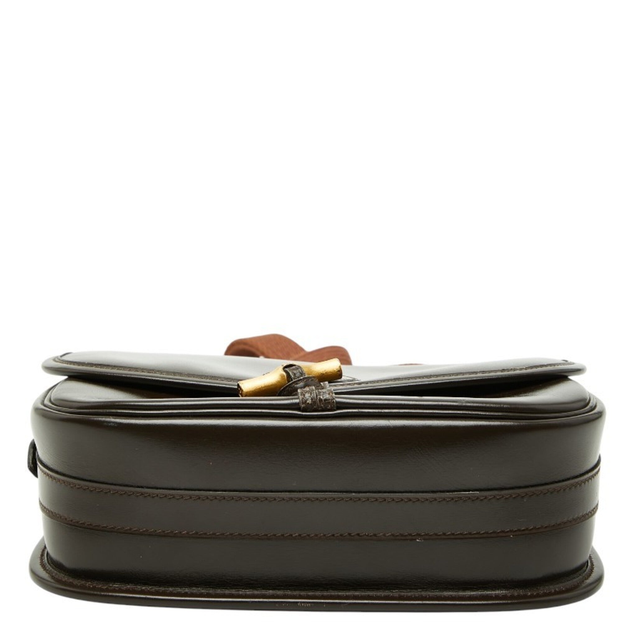 Hermes Brown Leather Shoulder Bag (Pre-Owned)
