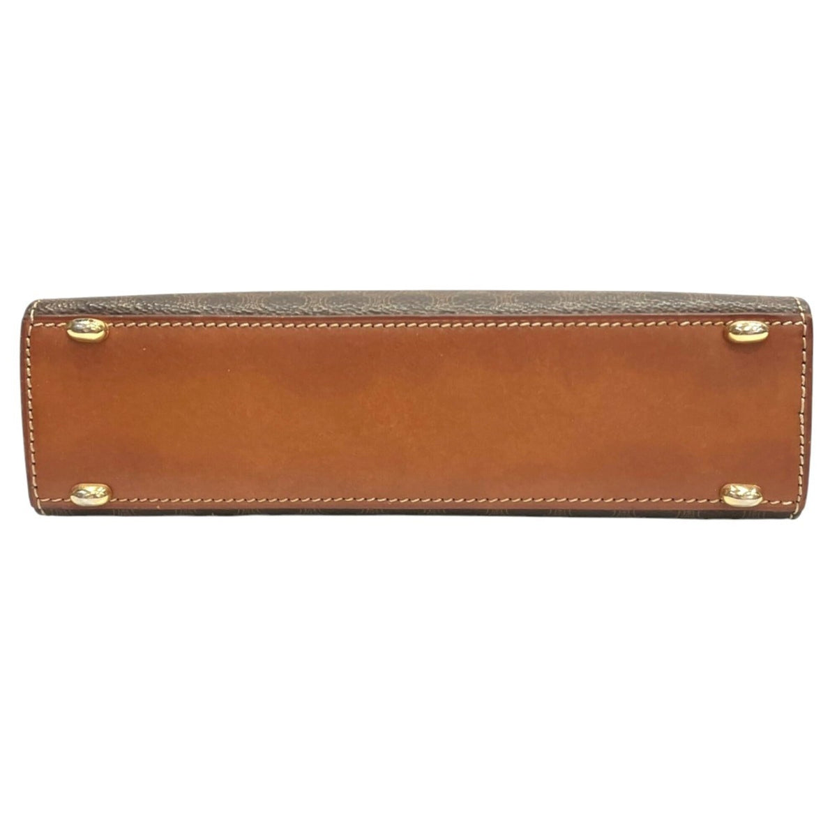 Celine Brown Leather Pvc Shoulder Bag (Pre-Owned)