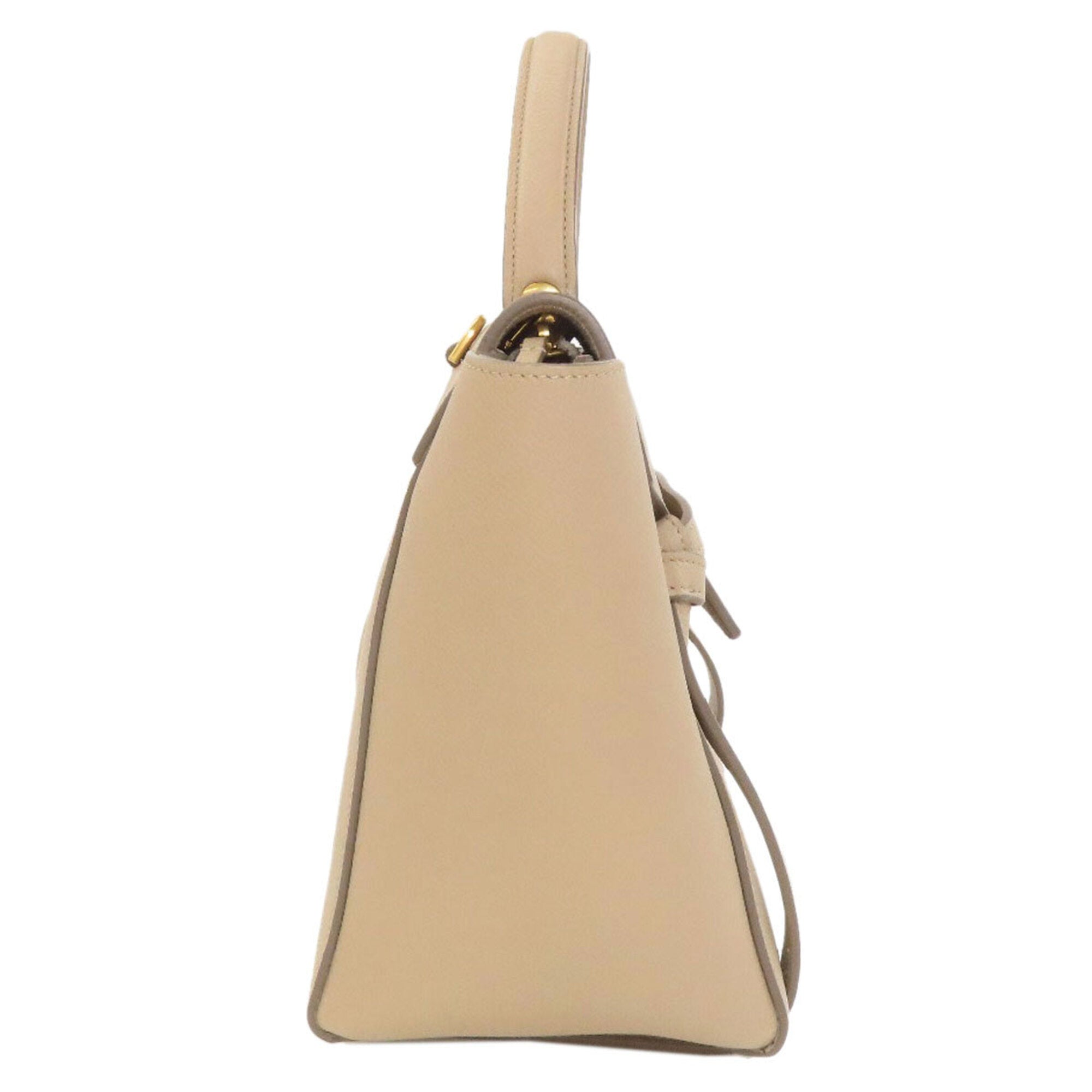 Celine Beige Leather Handbag (Pre-Owned)