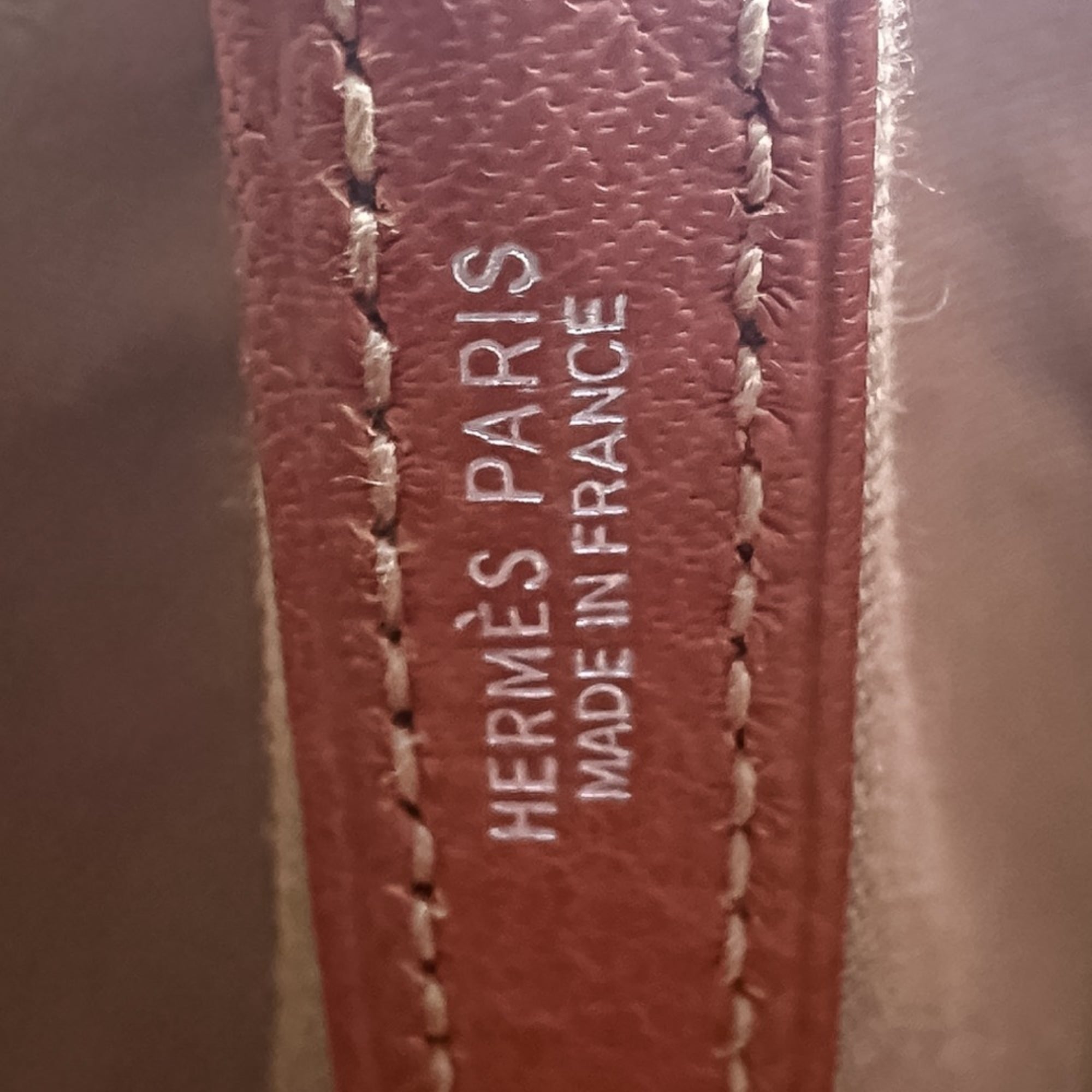 Hermes Orange Potiron Toile Officier Negonda Leather Tote Bag (Pre-Owned)