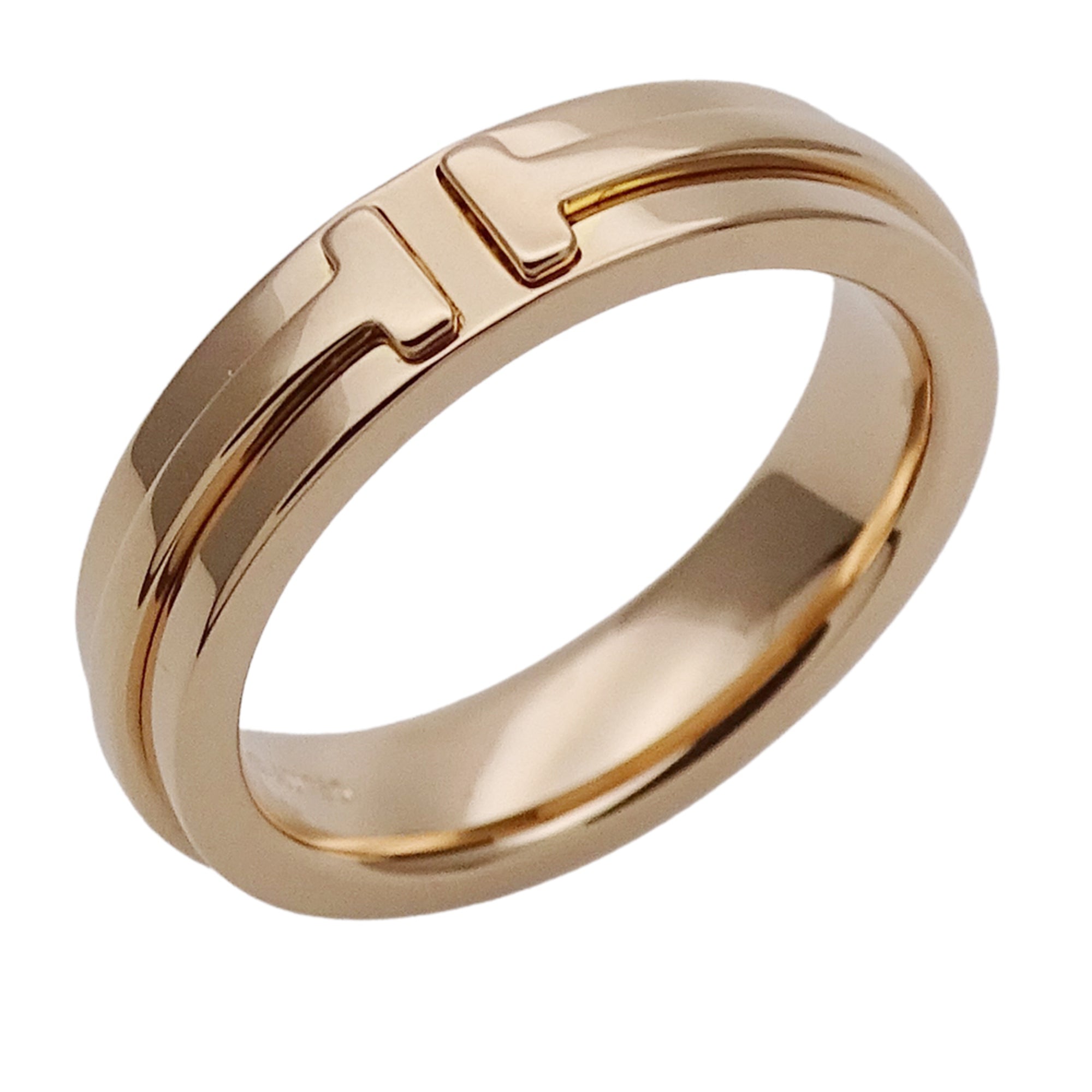 Tiffany Pink Gold Pink Gold (18K) Band Ring (Pre-Owned)