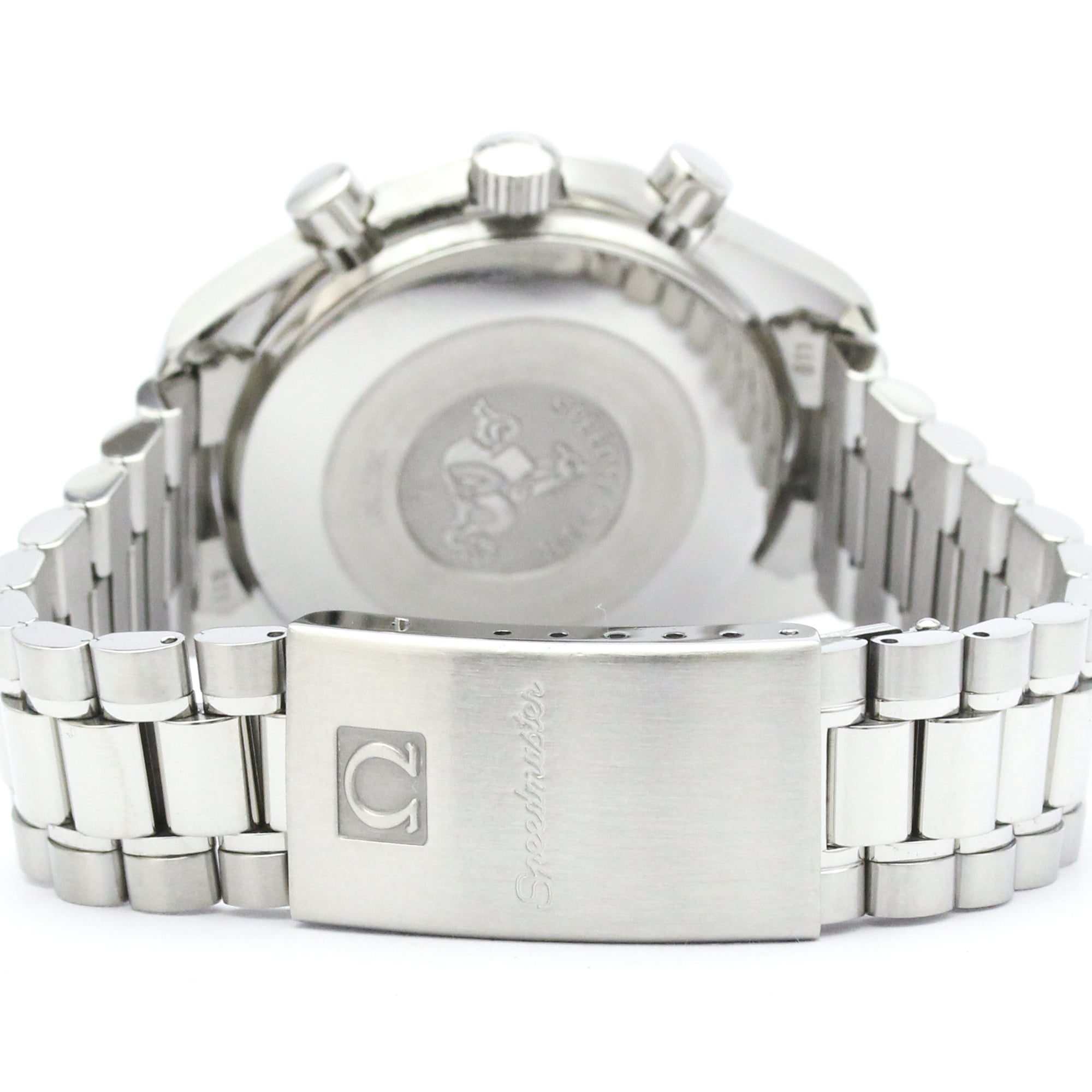 Omega Speedmaster Reduced Chronograph Automatic Watch Stainless Steel Watch (Pre-Owned)