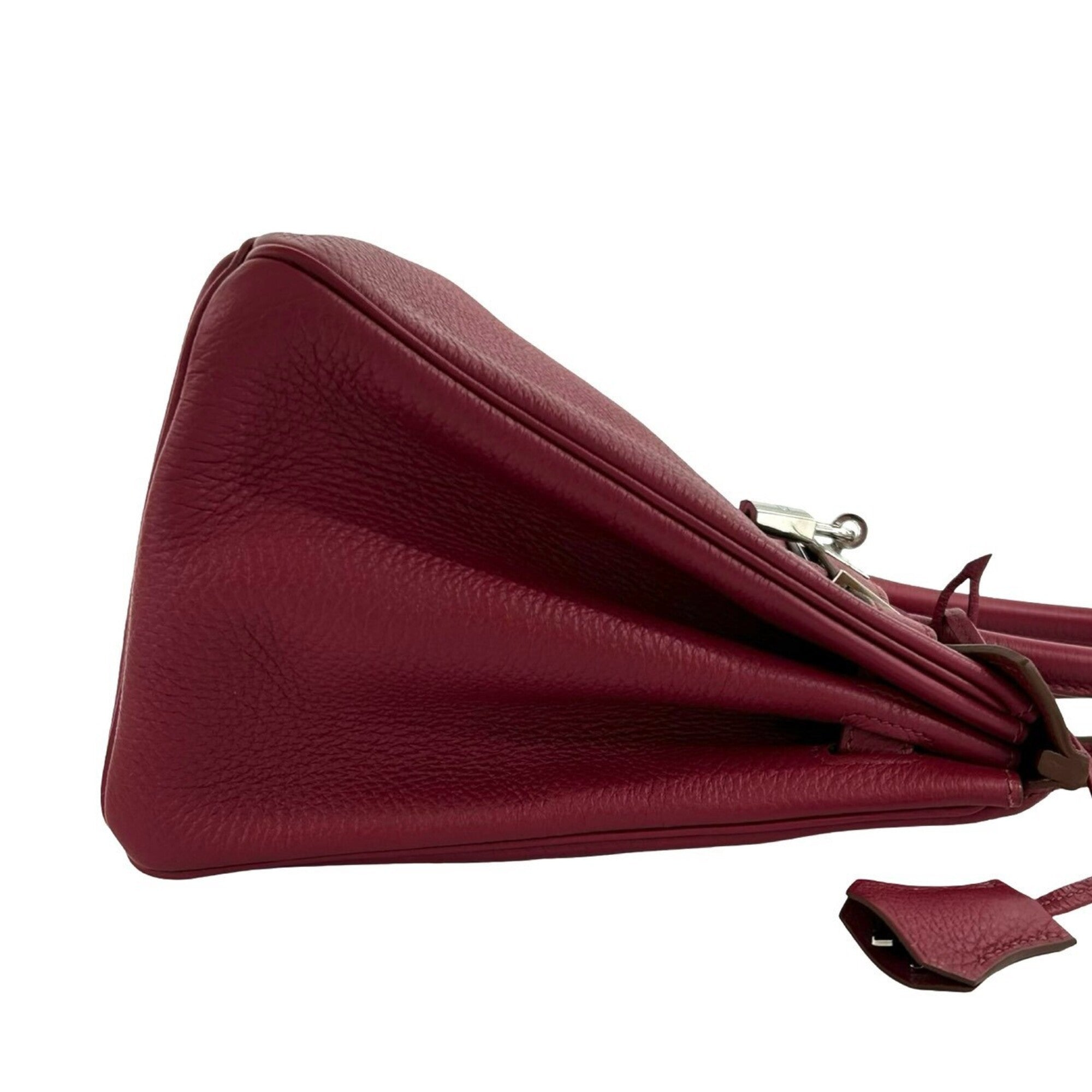 Hermes Red Color Togo Leather Handbag Tote Bag (Pre-Owned)