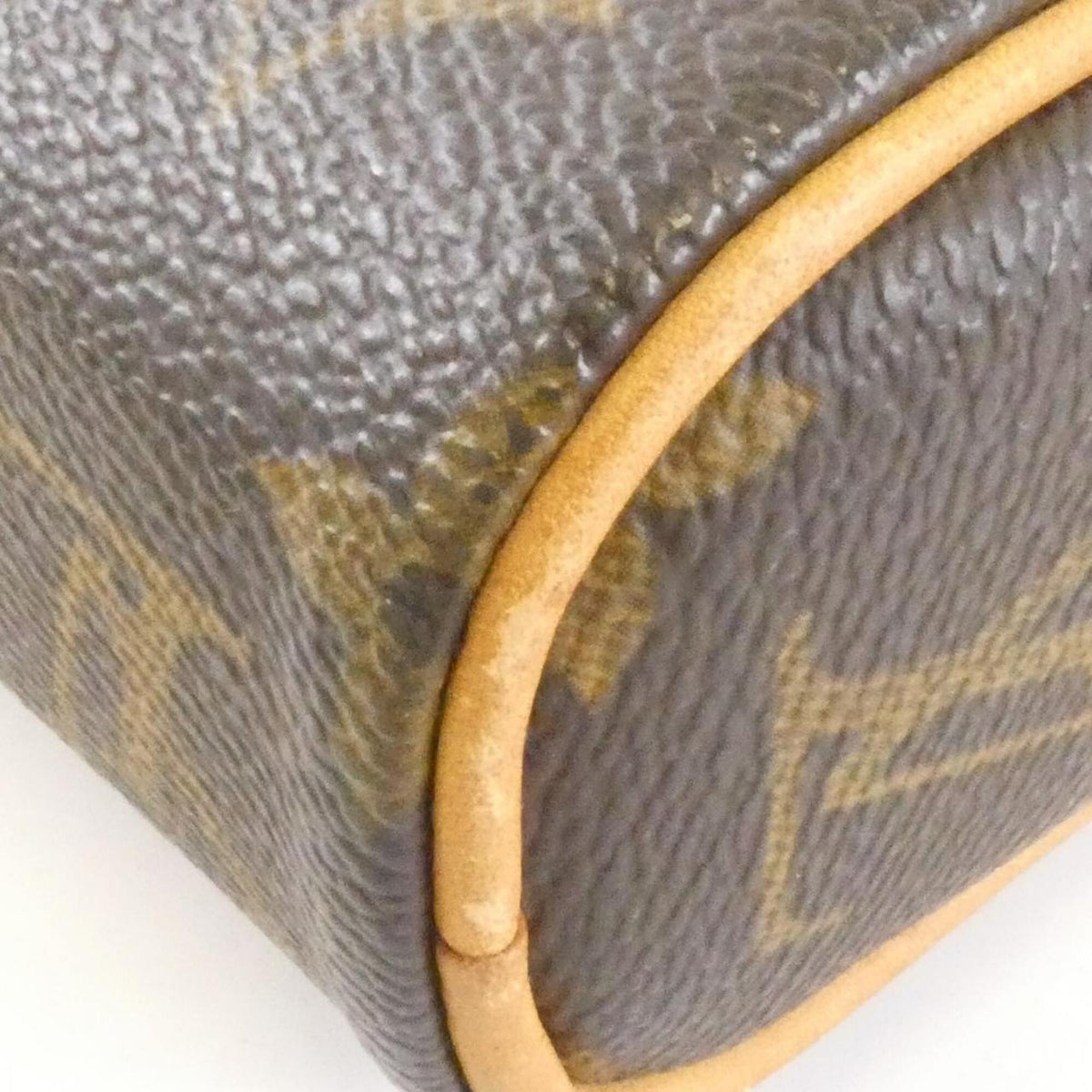 Louis Vuitton Brown Coated Canvas Handbag (Pre-Owned)