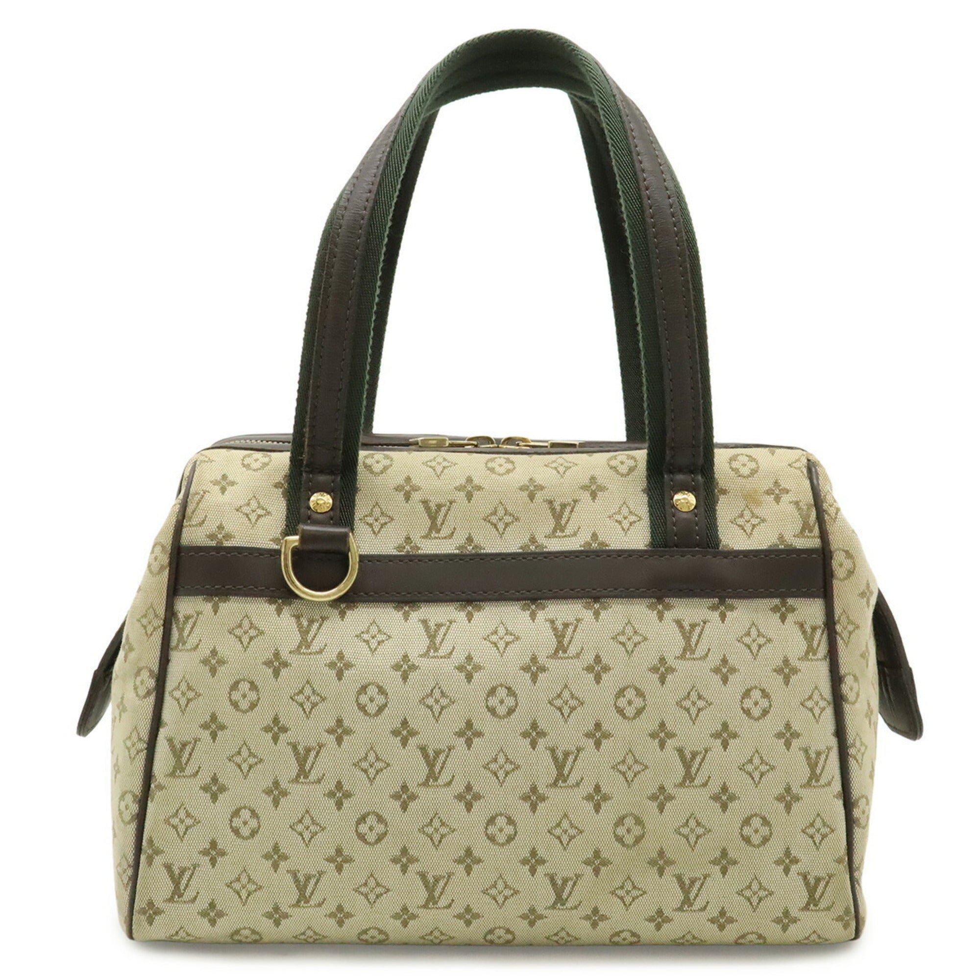 Louis Vuitton Monogram Mini Khaki Brown Canvas Leather Handbag (Pre-Owned)