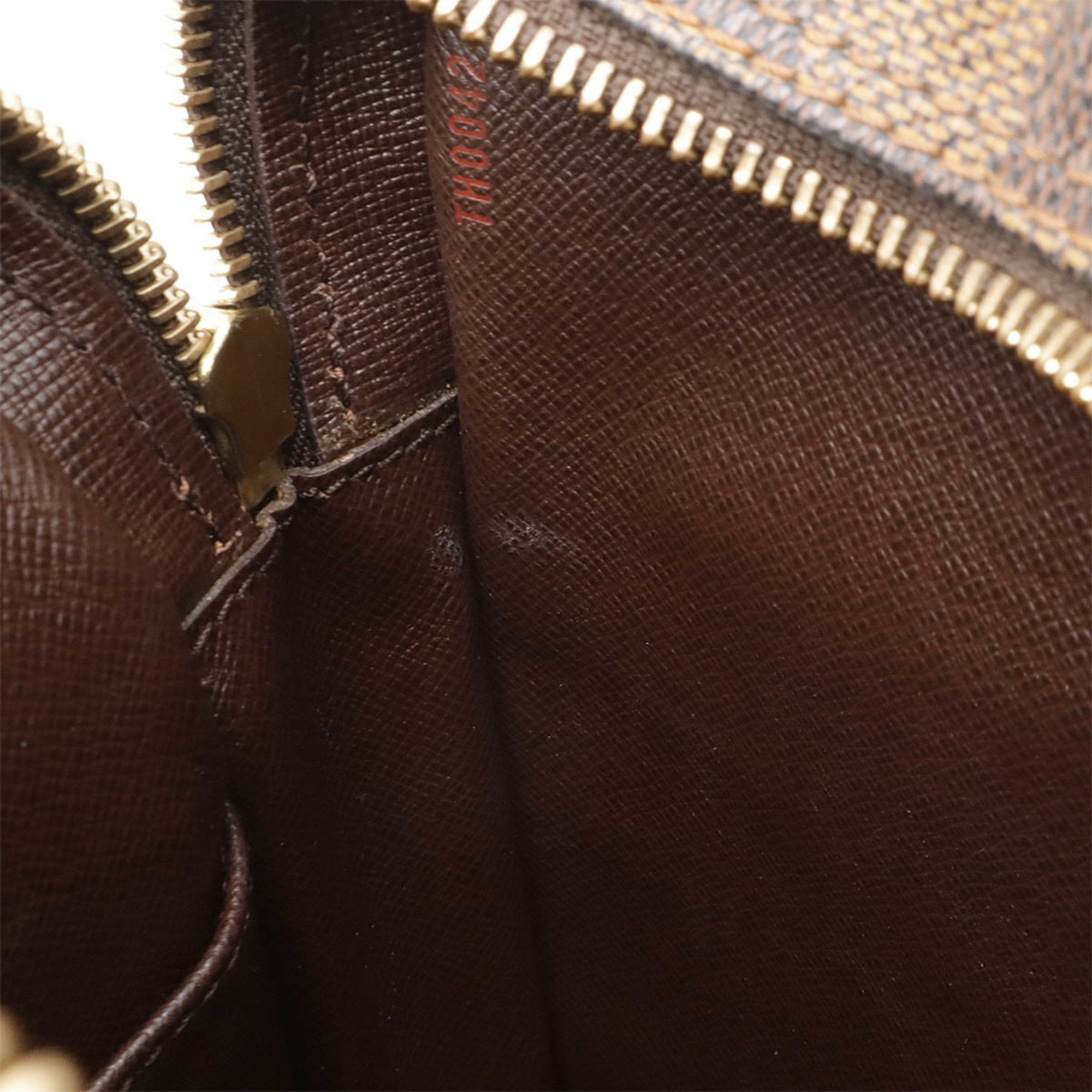 Louis Vuitton Brown Damier Canvas Pvc Shoulder Bag (Pre-Owned)