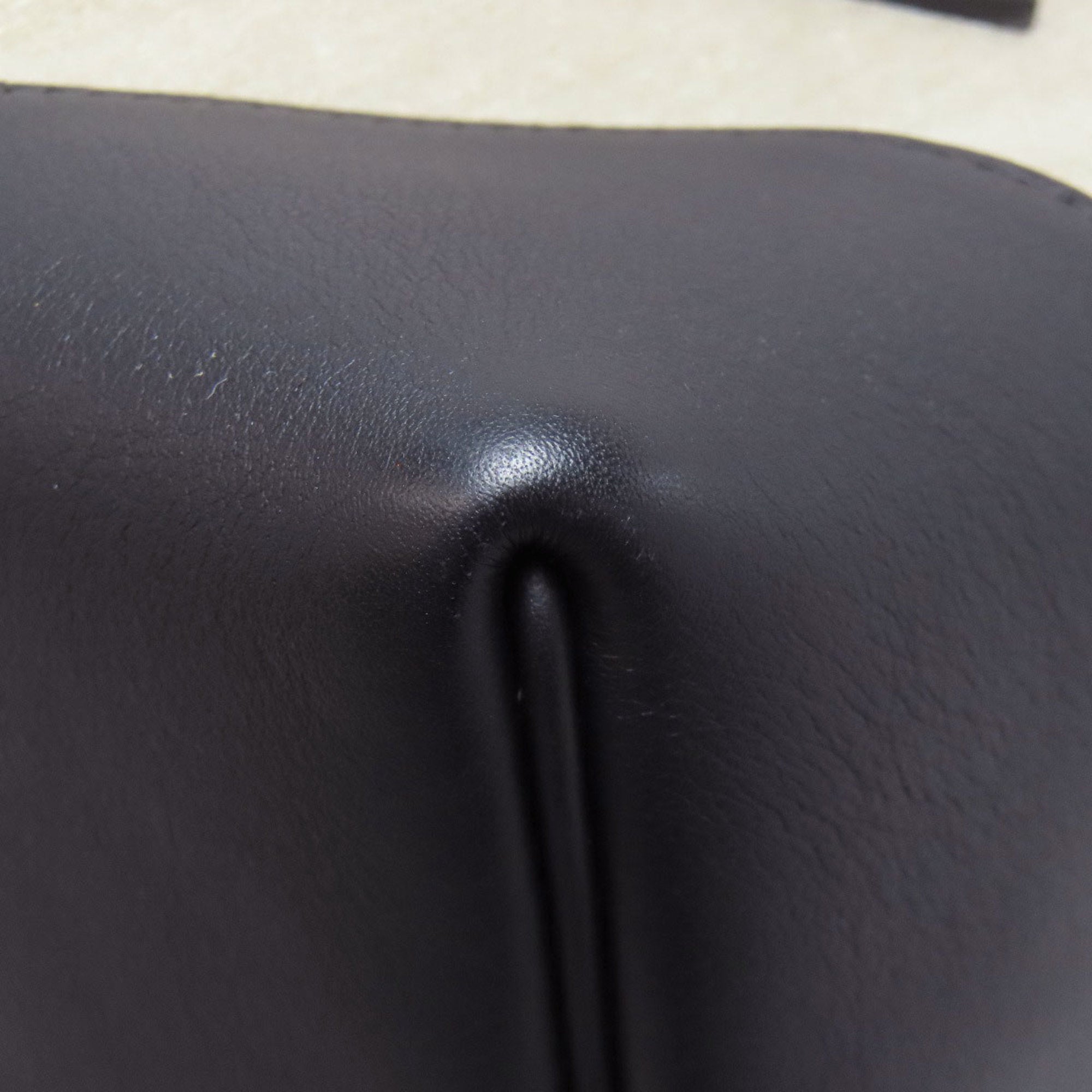 Hermes Beige Black Canvas Leather Backpack (Pre-Owned)