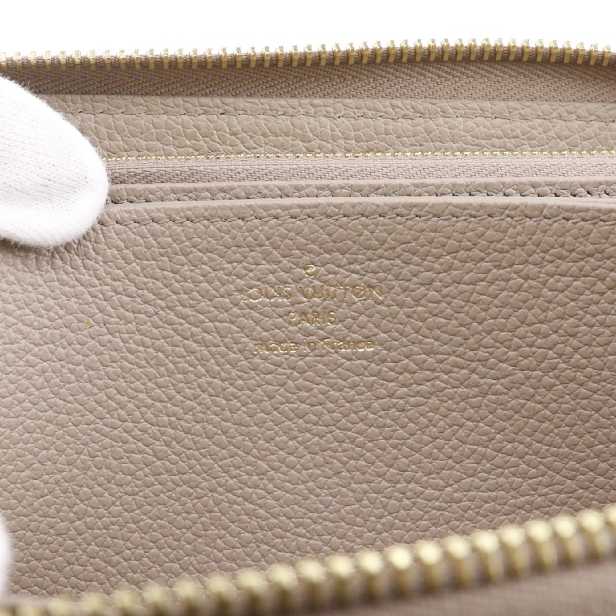 Louis Vuitton Monogram Empreinte Gray Monogram Empreinte Long Wallet (Bi-Fold) (Pre-Owned)