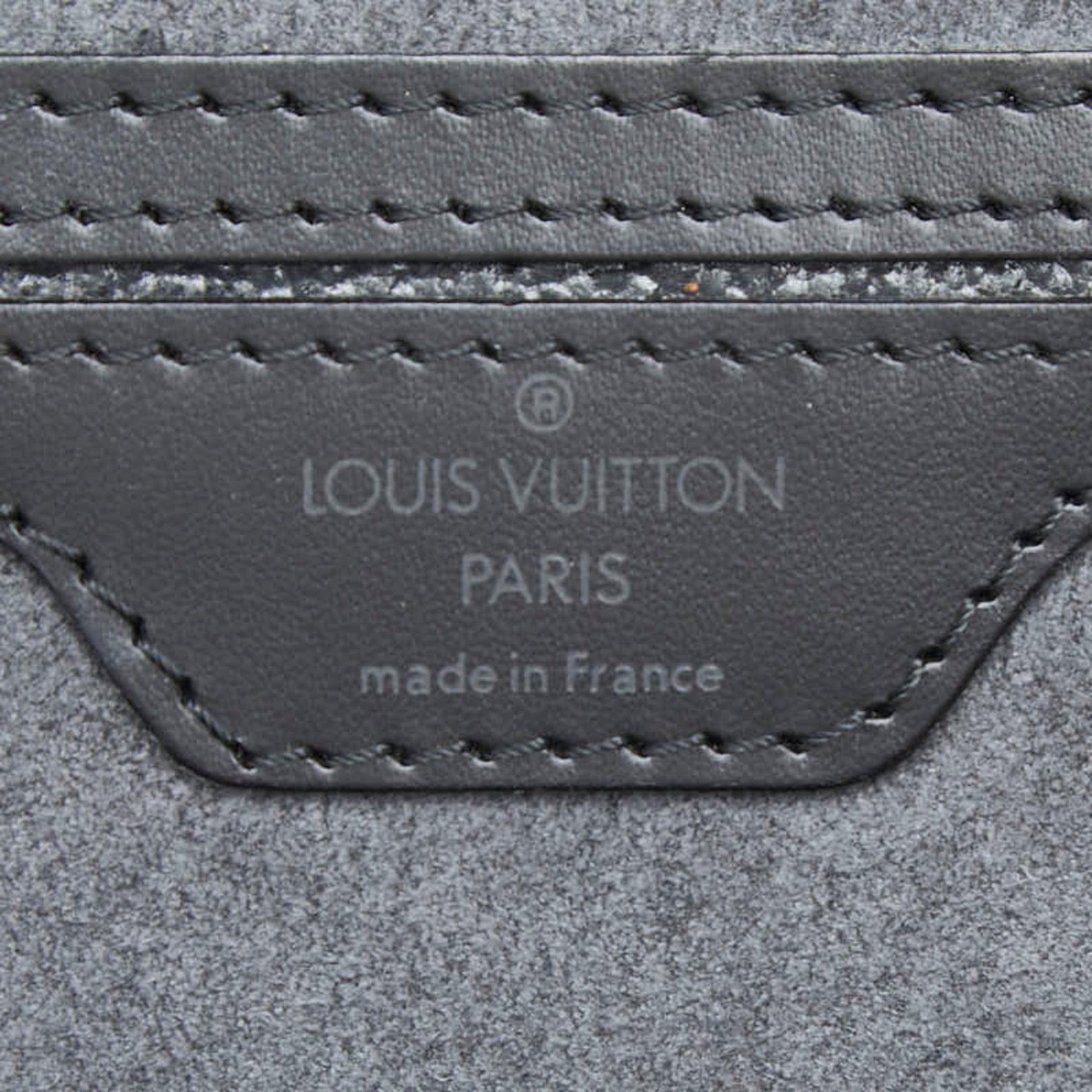 Louis Vuitton Epi Black Noir Leather Backpack (Pre-Owned)