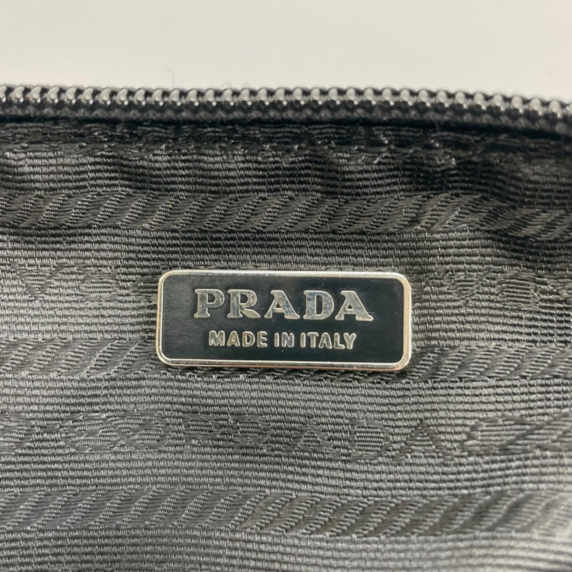 Prada Black Nylon Pouch (Pre-Owned)