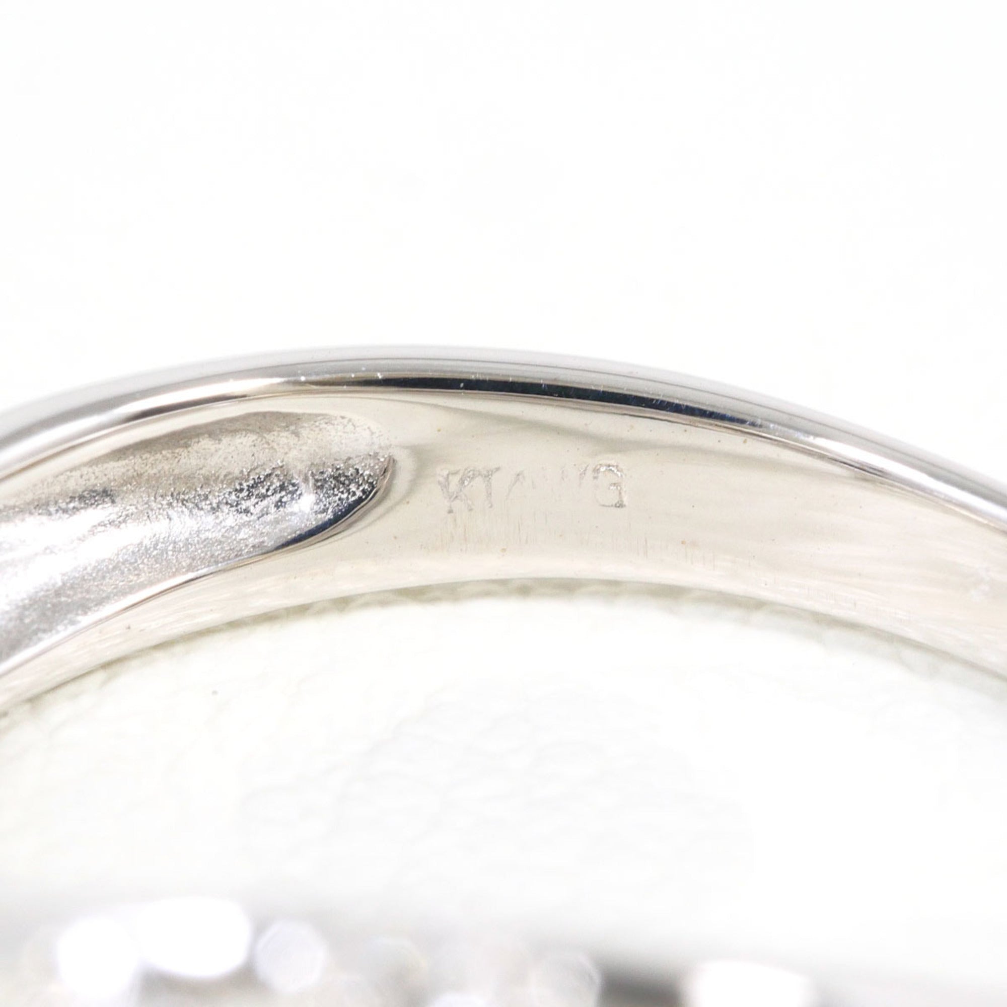 Unbranded White Gold White Gold (14K) Band Ring (Pre-Owned)
