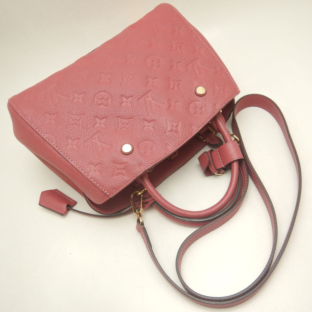 Louis Vuitton Freesia Monogram Empreinte Handbag (Pre-Owned)