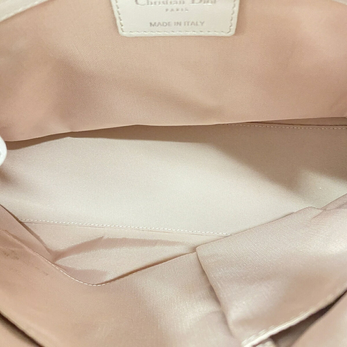 Christian Dior Pink Leather Handbag (Pre-Owned)