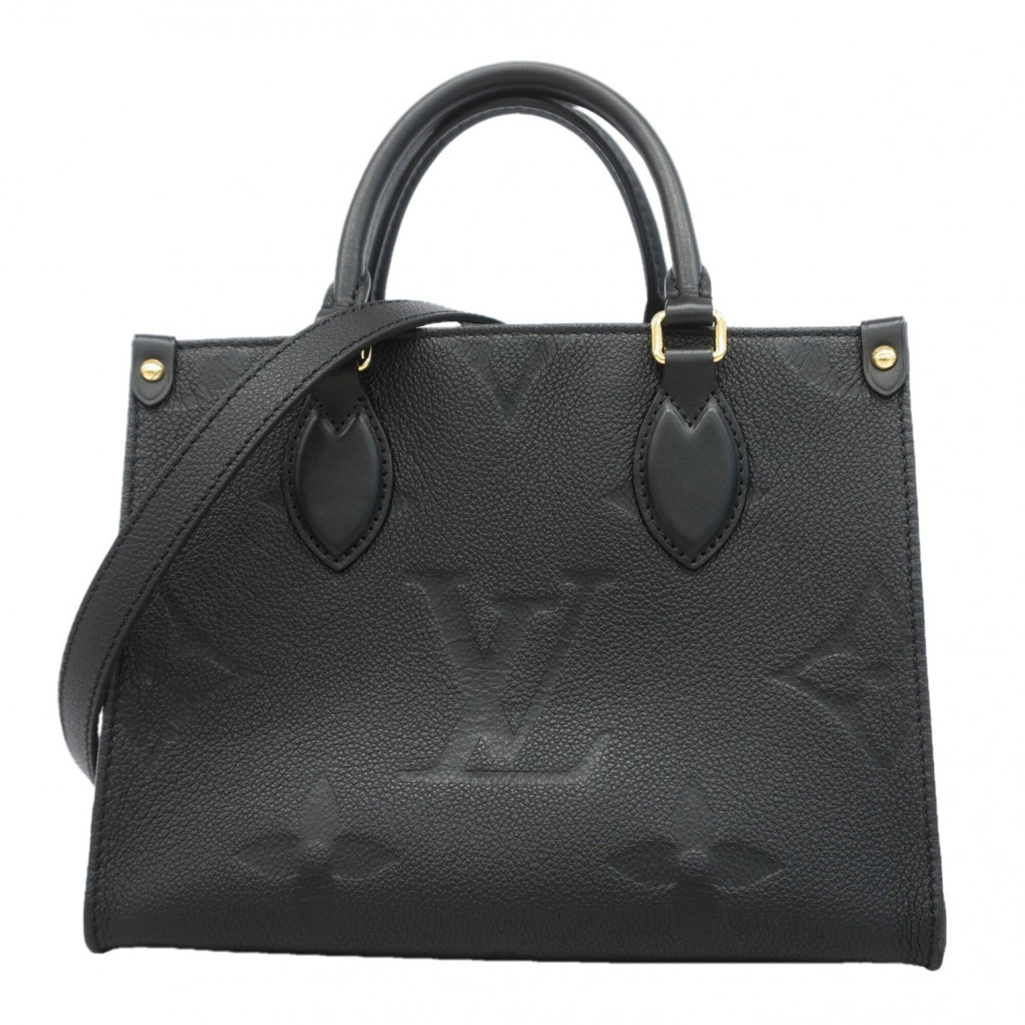 Louis Vuitton Noir Handbag (Pre-Owned)