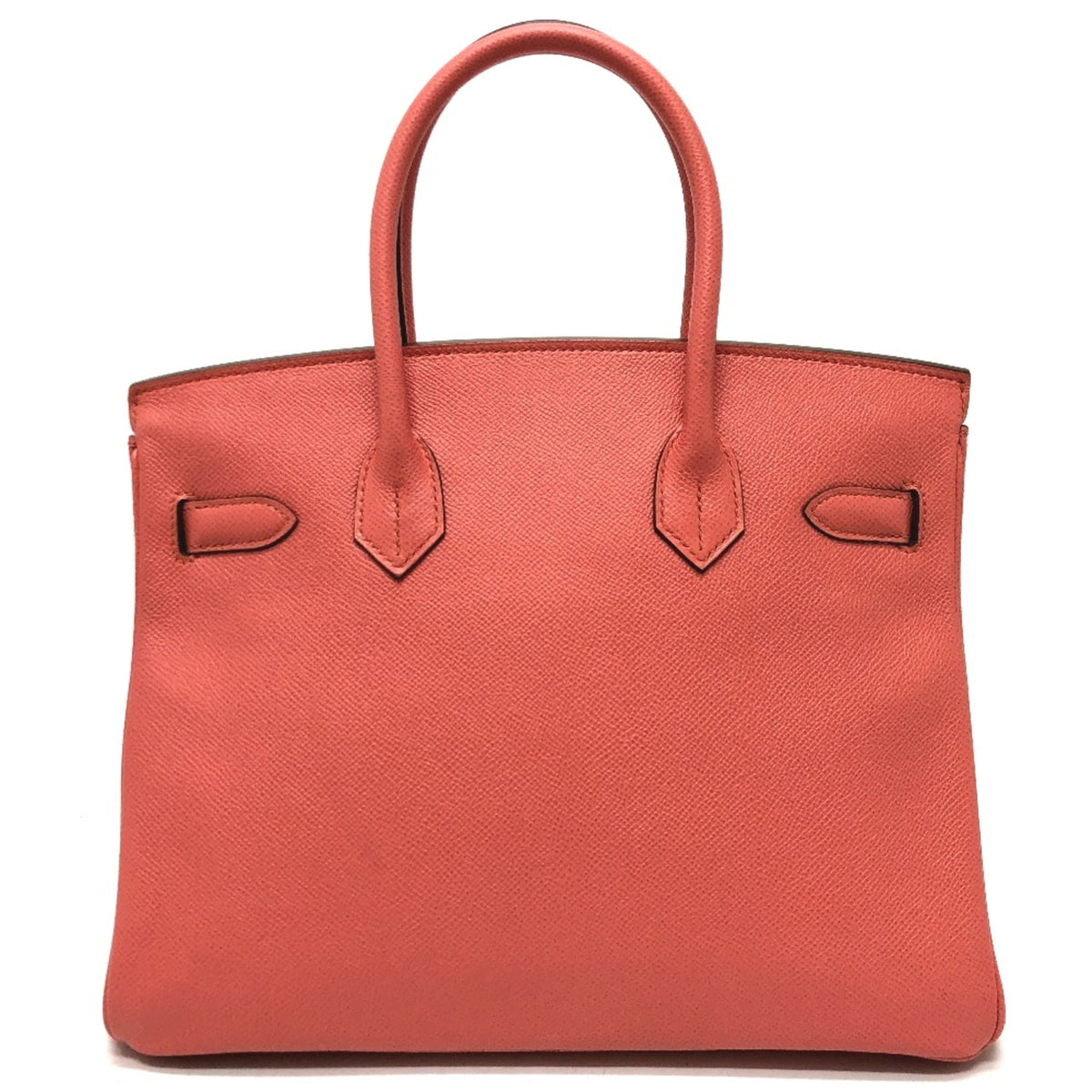 Hermes Pink Leather Handbag (Pre-Owned)