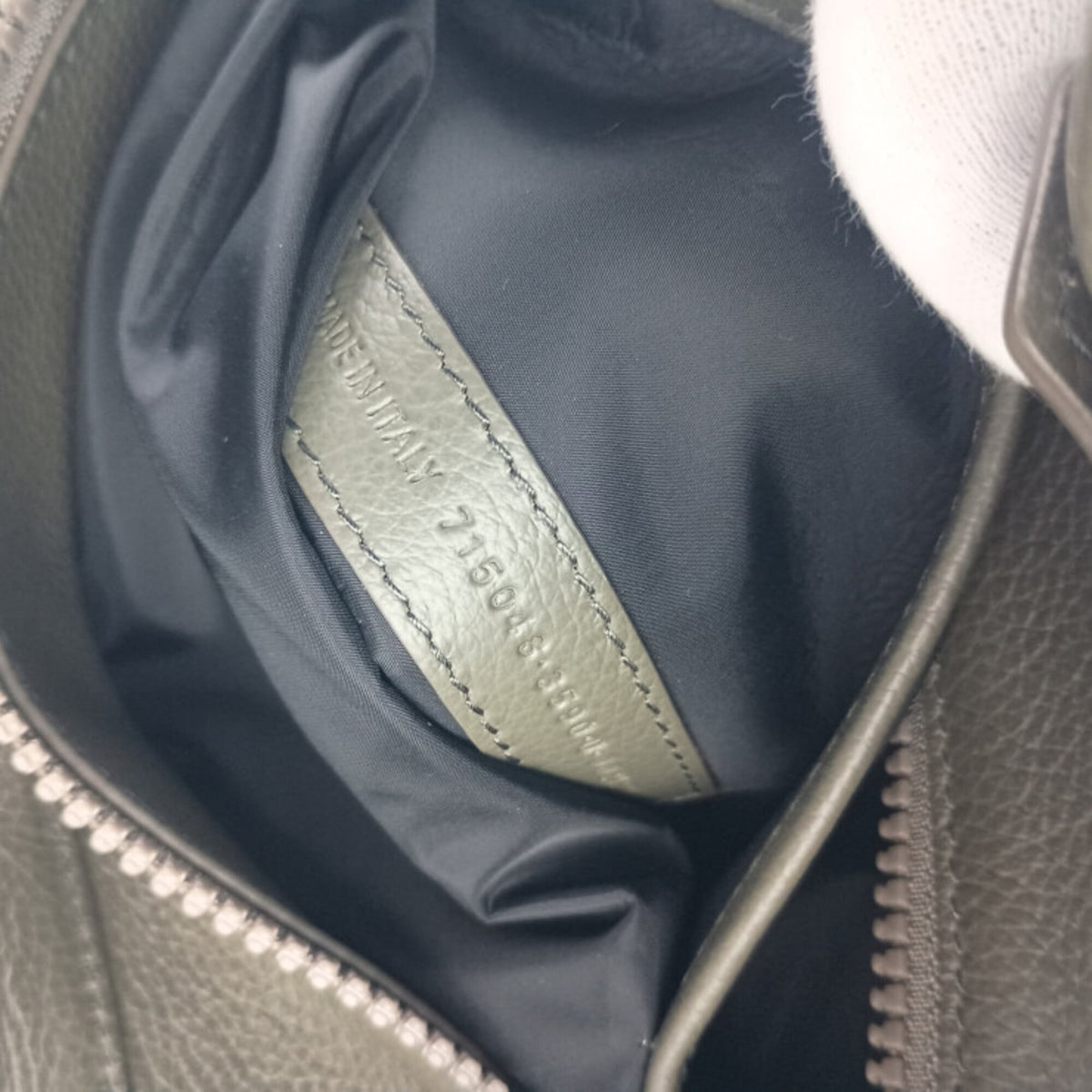 Balenciaga Khaki Leather Handbag Shoulder Bag (Pre-Owned)