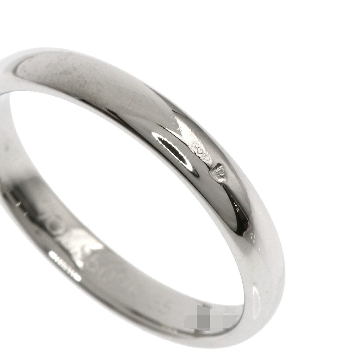 Van Cleef & Arpels Platinum 950 Band Ring (Pre-Owned)
