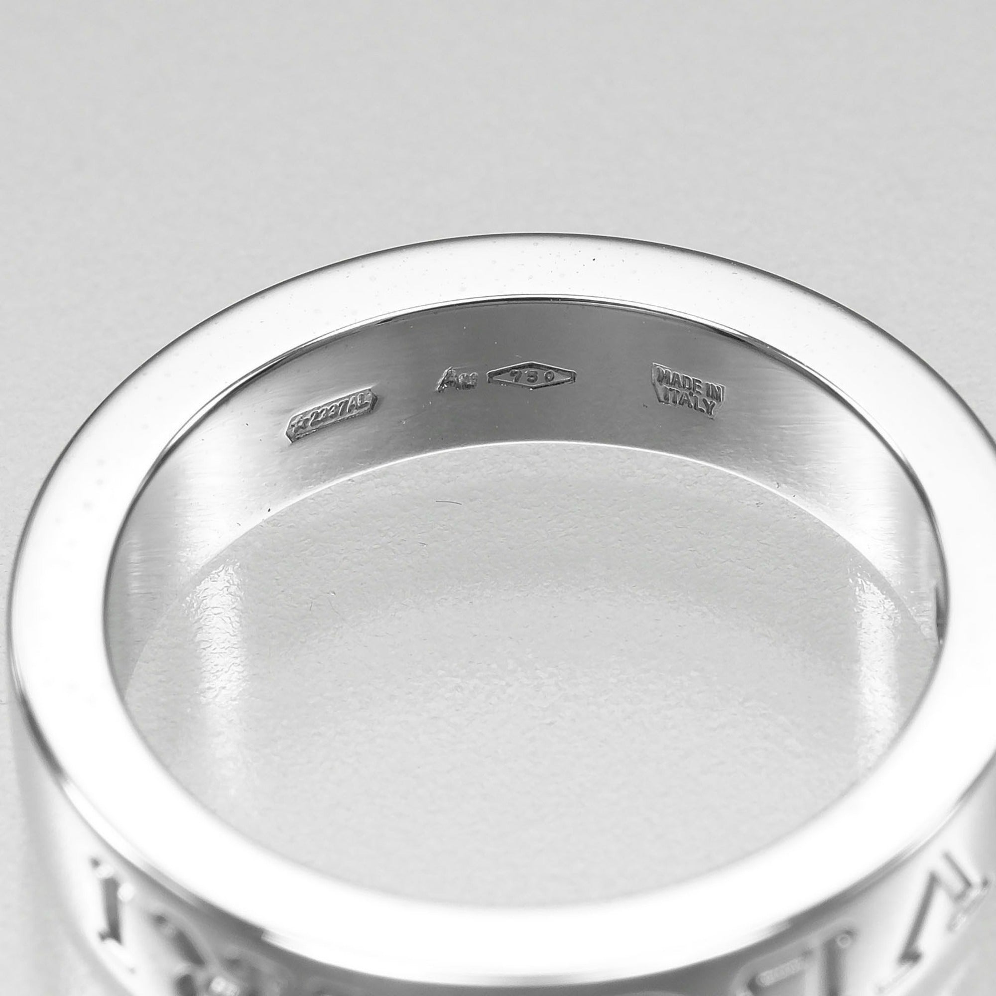 Bvlgari White Gold (18K) Band Ring (Pre-Owned)