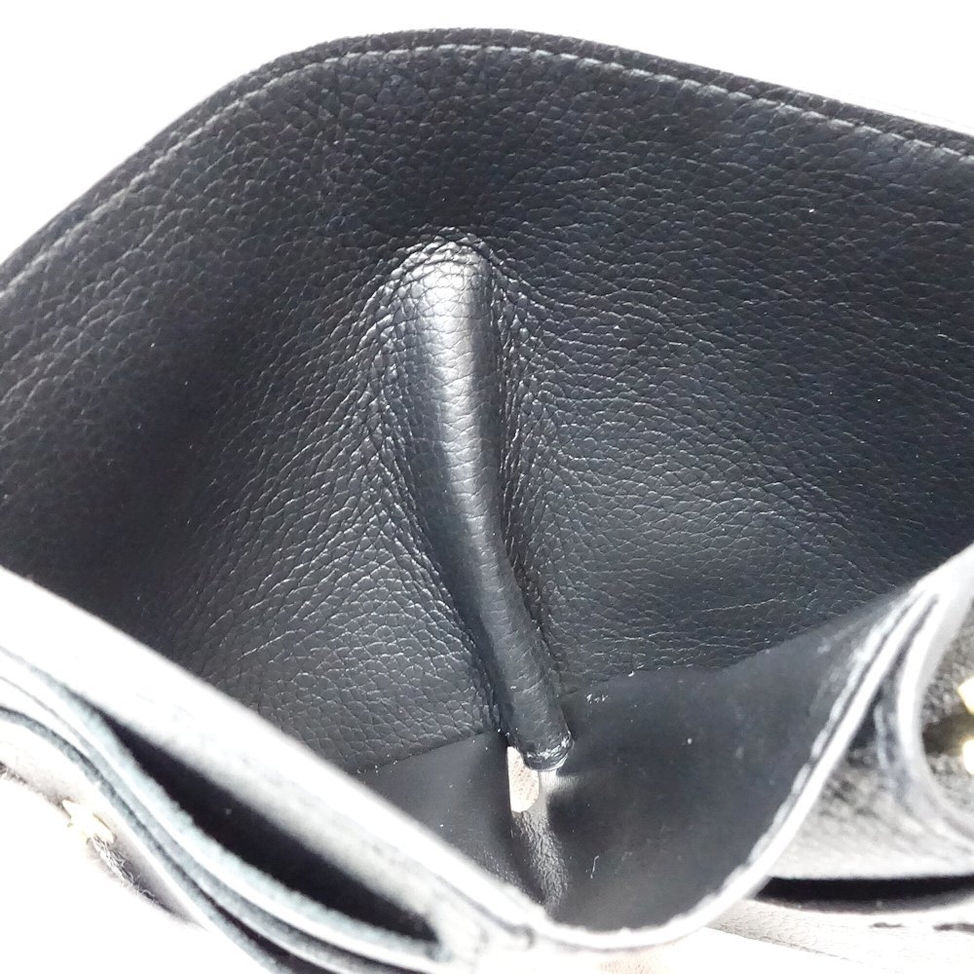 Louis Vuitton Monogram Empreinte Noir Monogram Empreinte Wallet (Bi-Fold) (Pre-Owned)