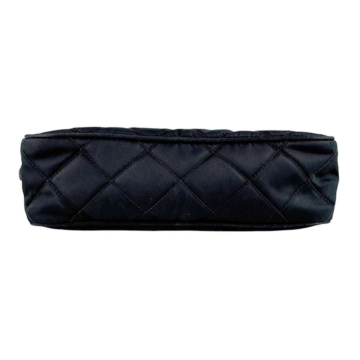 Prada Black Nylon Leather Handbag (Pre-Owned)