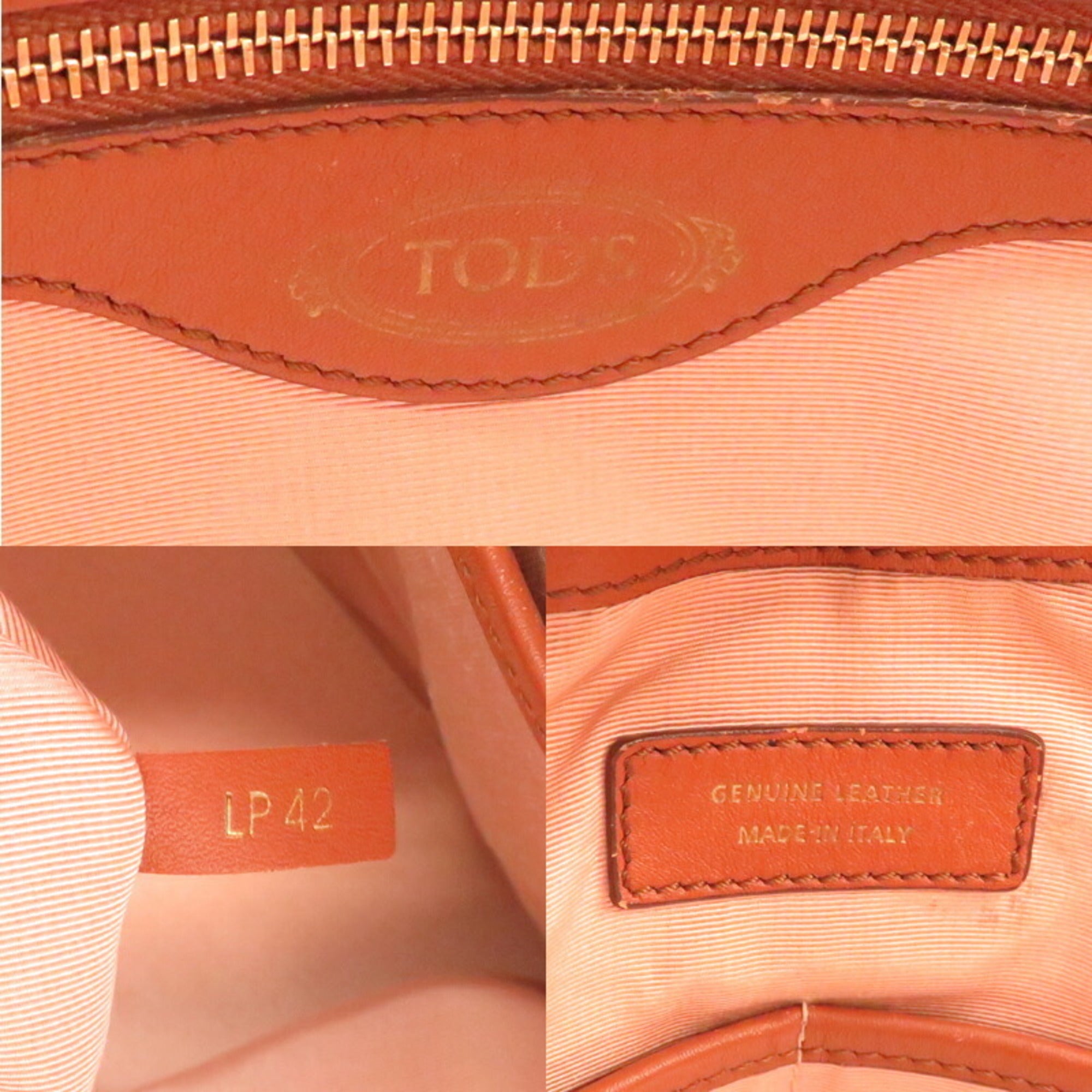 Tod's Brown Leather Handbag (Pre-Owned)