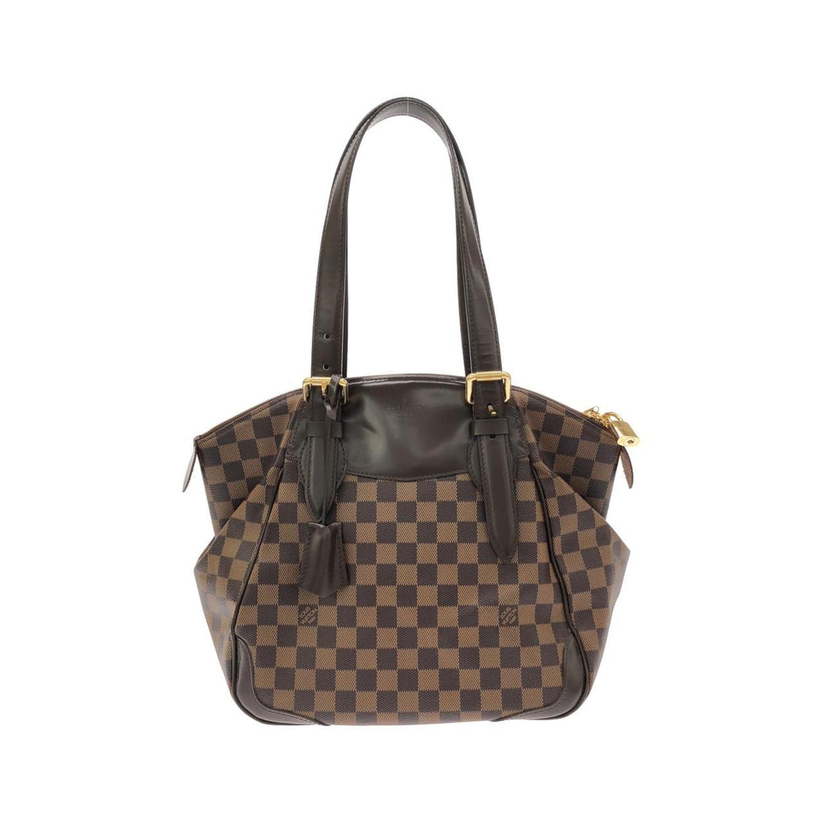 Louis Vuitton Brown Ebene Coated Canvas Shoulder Bag (Pre-Owned)