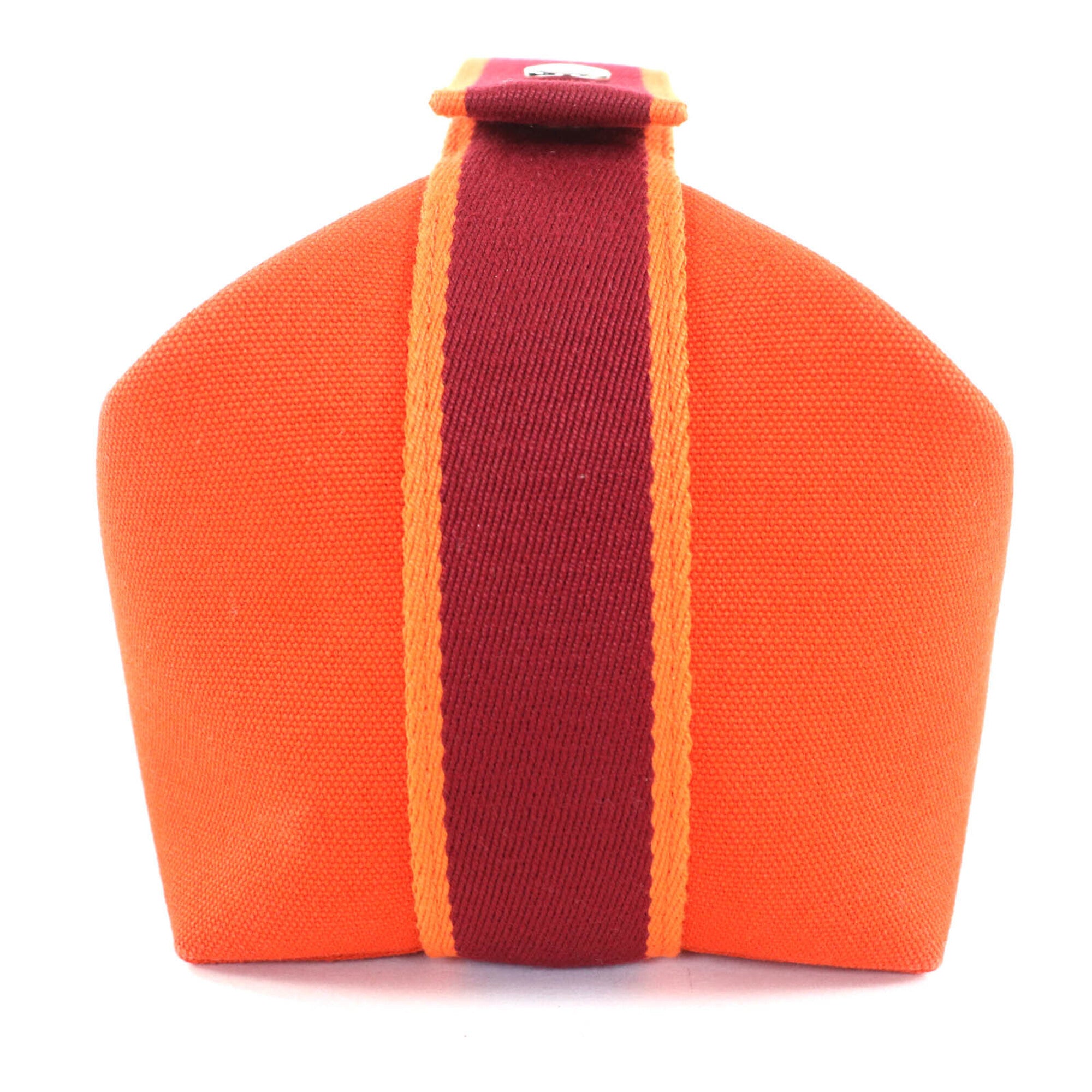 Hermes Orange Wool Handbag (Pre-Owned)