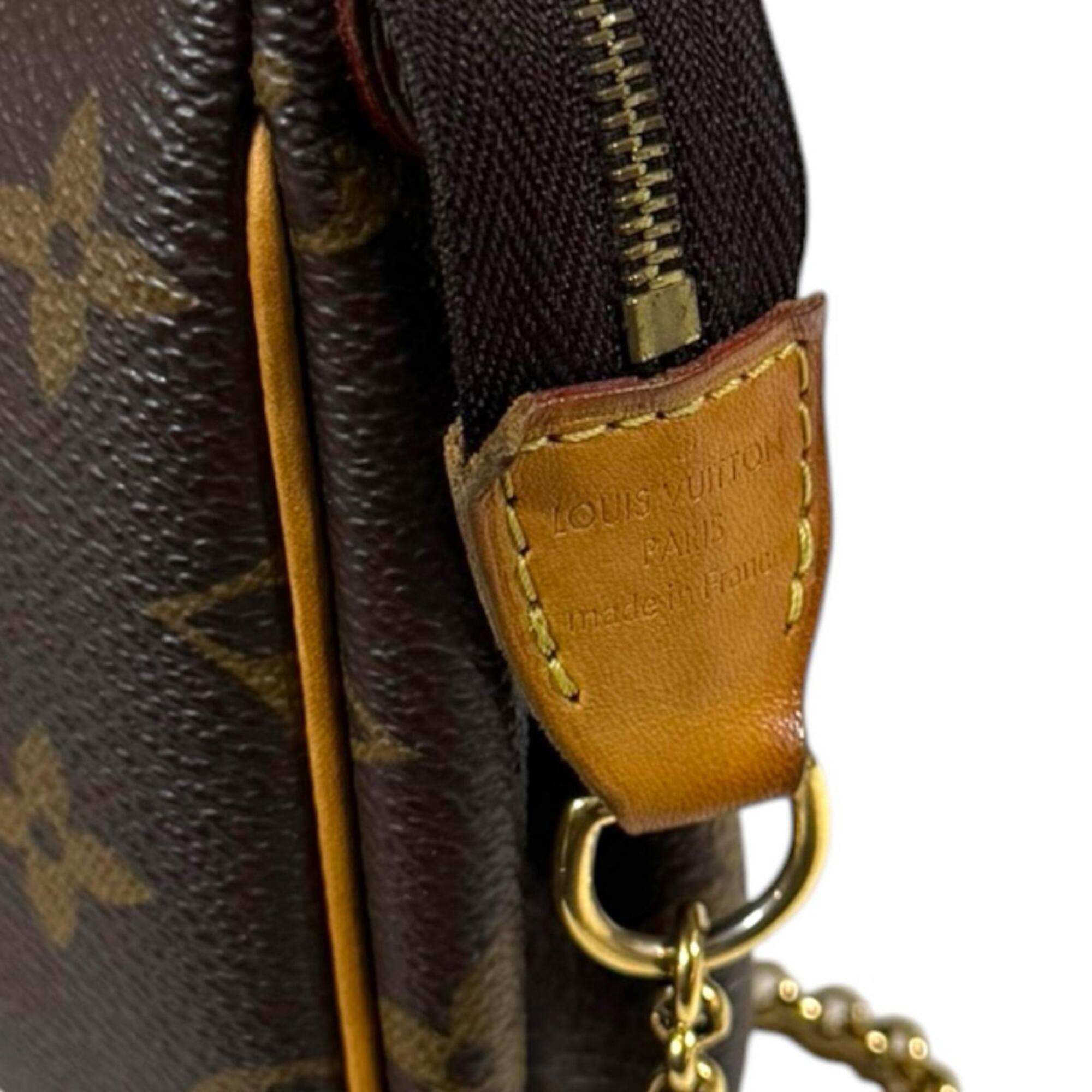 Louis Vuitton Brown Monogram Monogram Canvas Shoulder Bag (Pre-Owned)