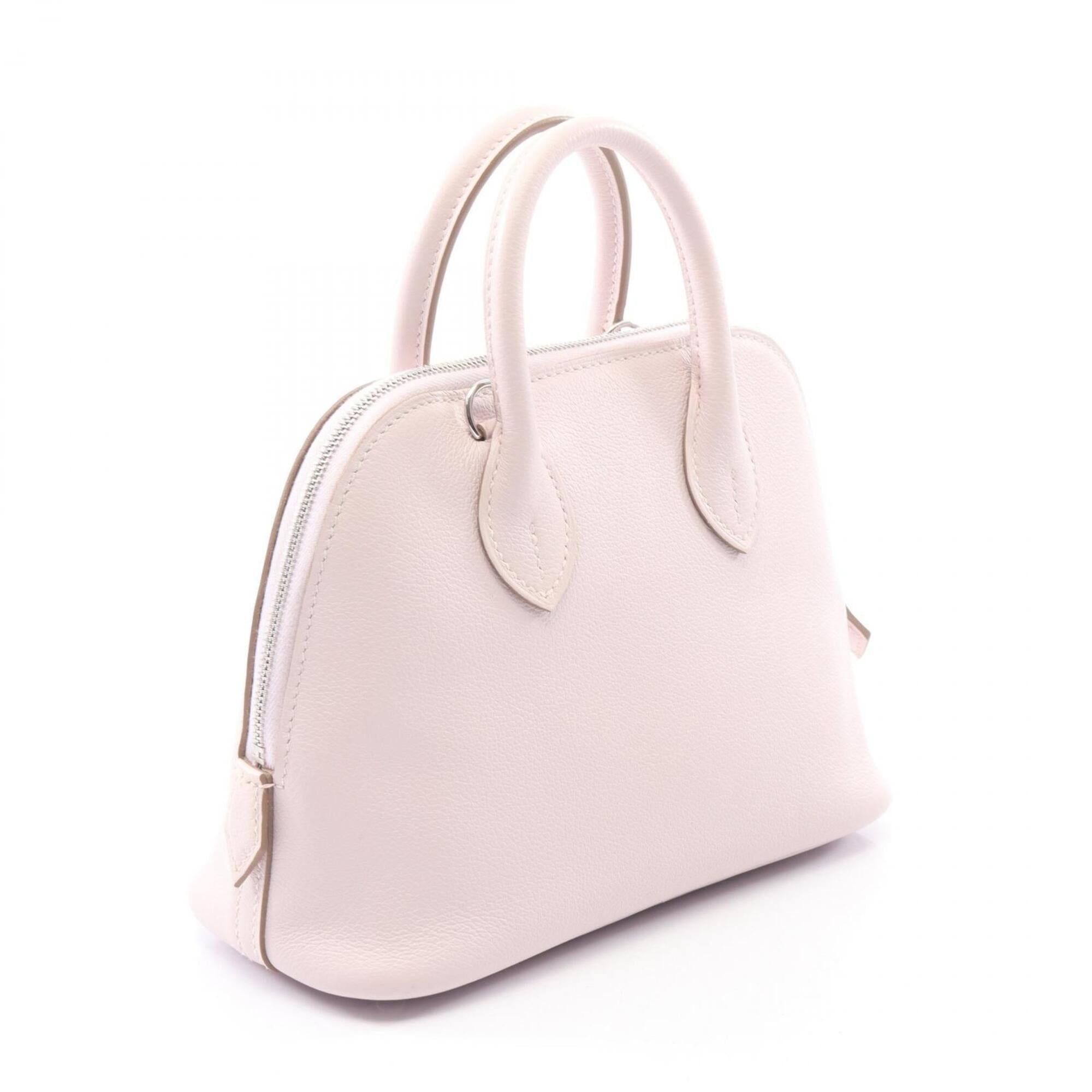 Hermes Pink Evercalf Leather Handbag (Pre-Owned)