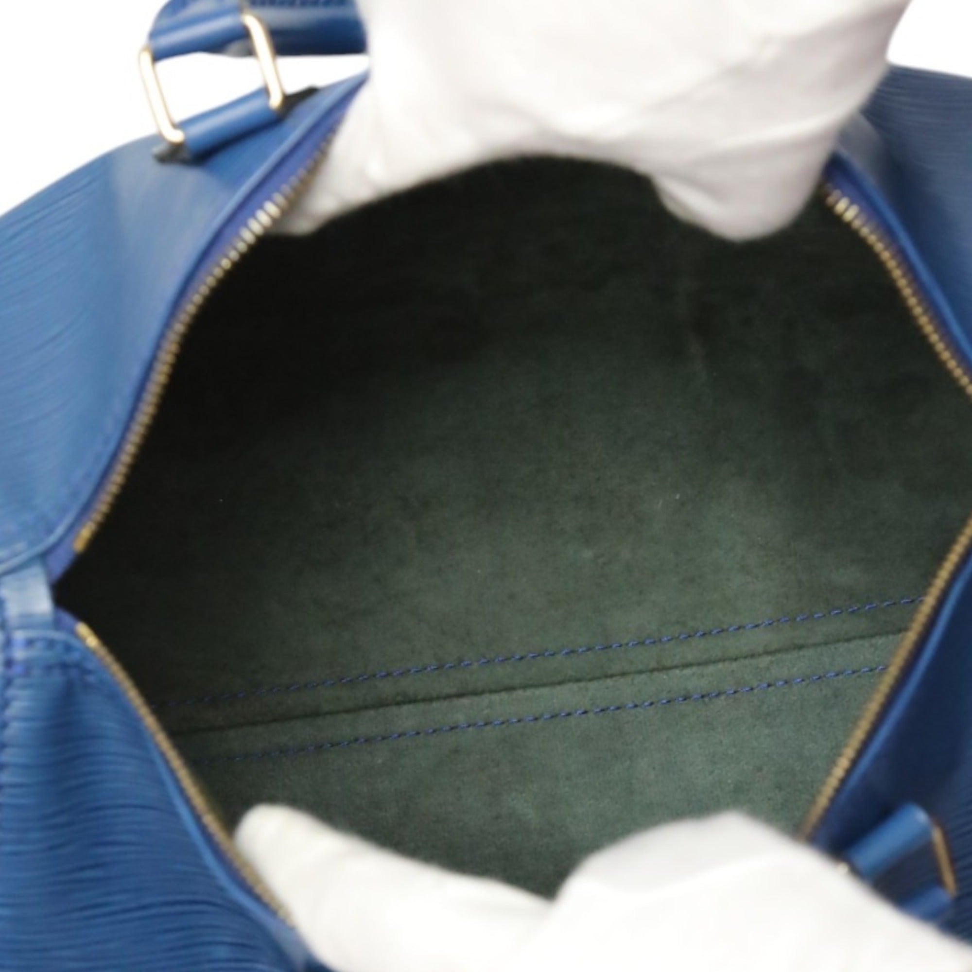 Louis Vuitton Galle Toledo Blue Epi Leather Handbag (Pre-Owned)