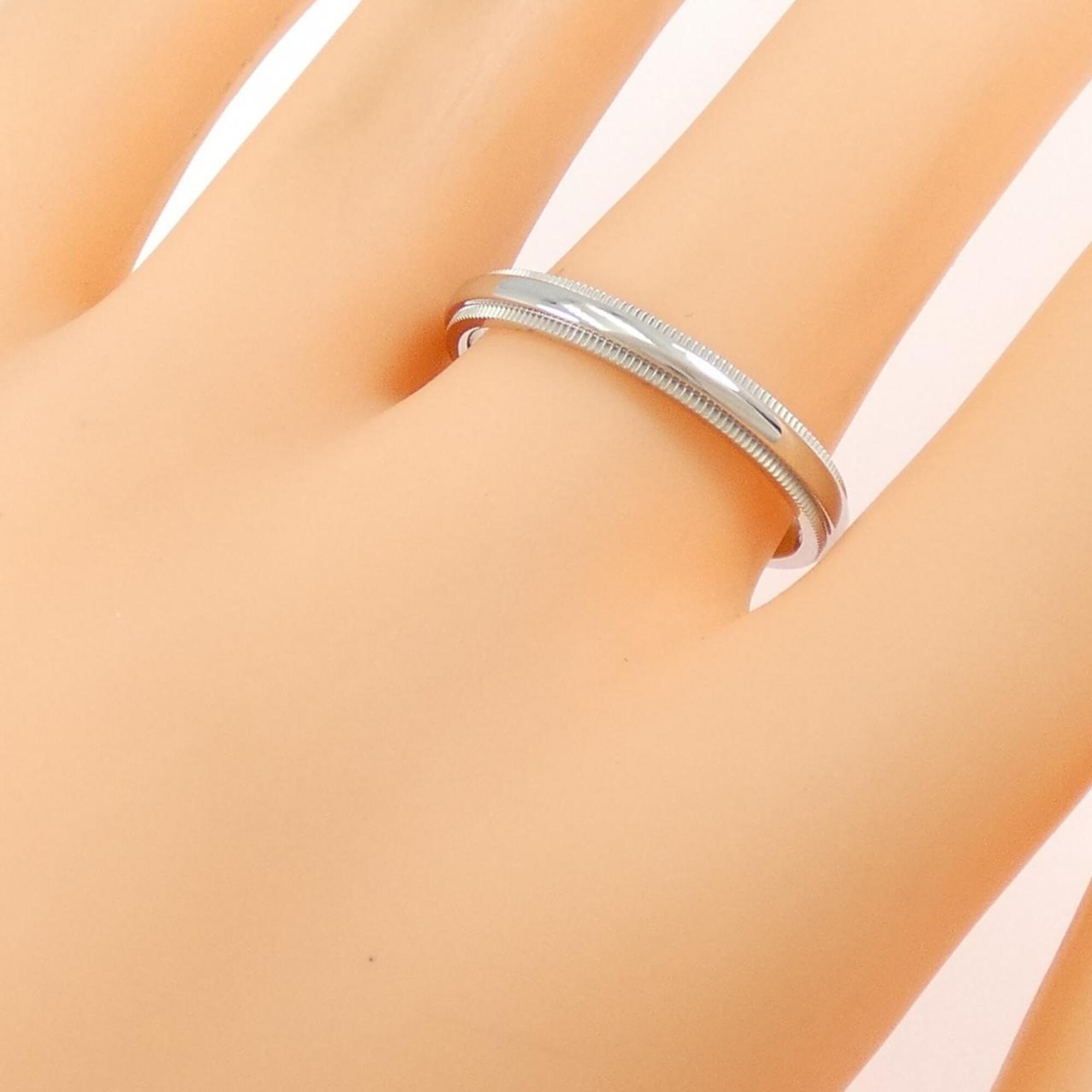 Tiffany Platinum 950 Band Ring (Pre-Owned)
