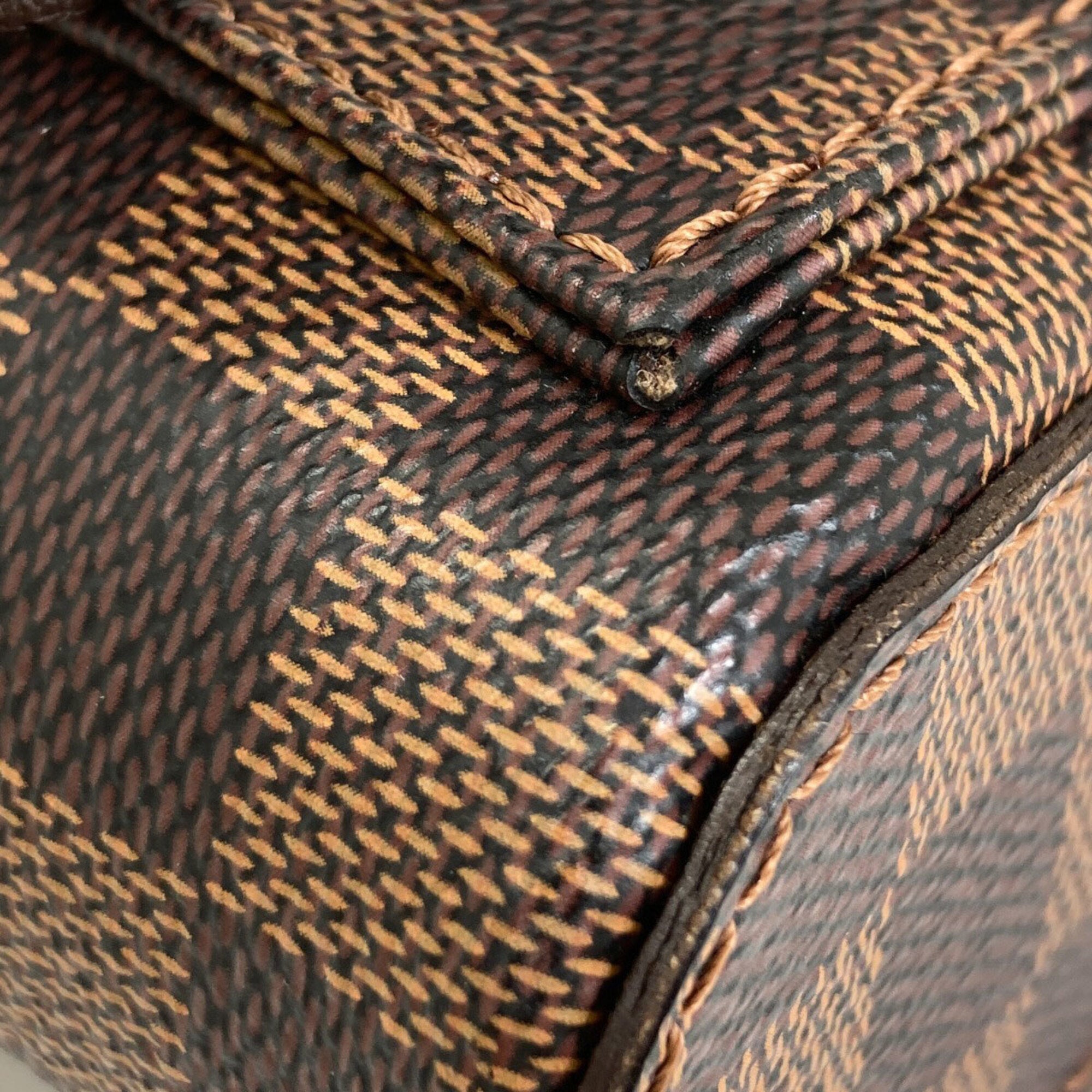 Louis Vuitton Damier Canvas Ebene Damier Canvas Sling Bag (Pre-Owned)